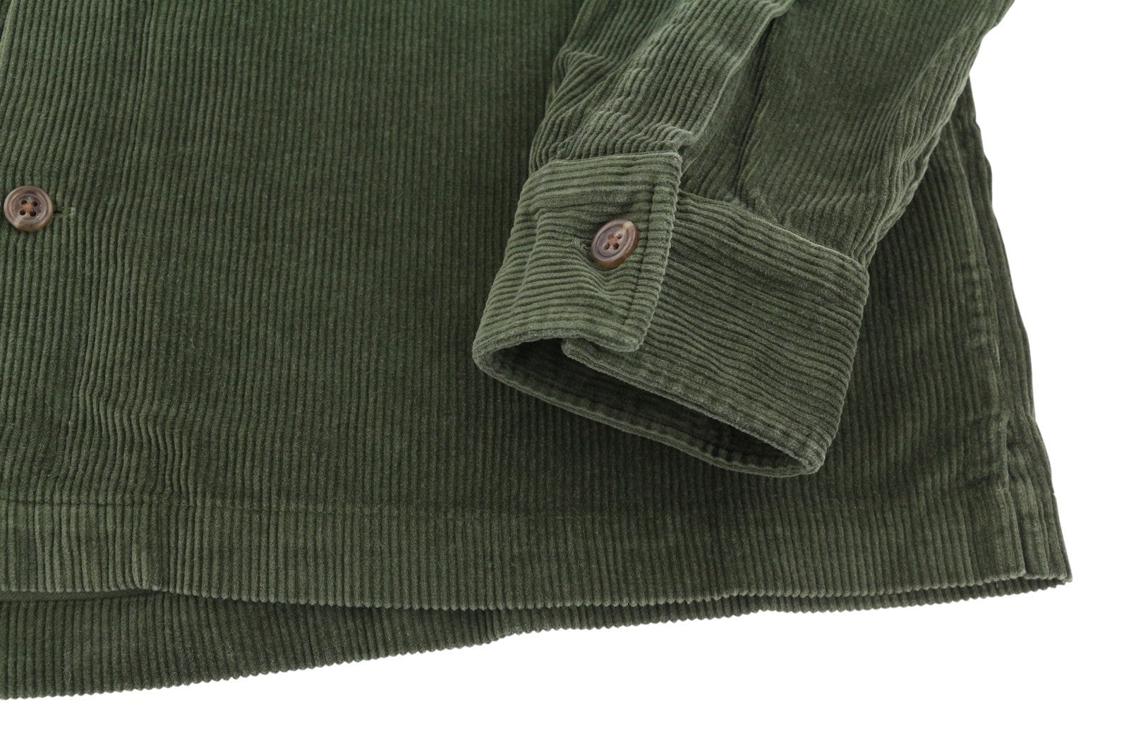 RALPH LAUREN vyriški marškinėliai M žali, velveto, klasikinio kirpimo, su užtaisytomis kišenėmis, laisvalaikio stiliaus. 