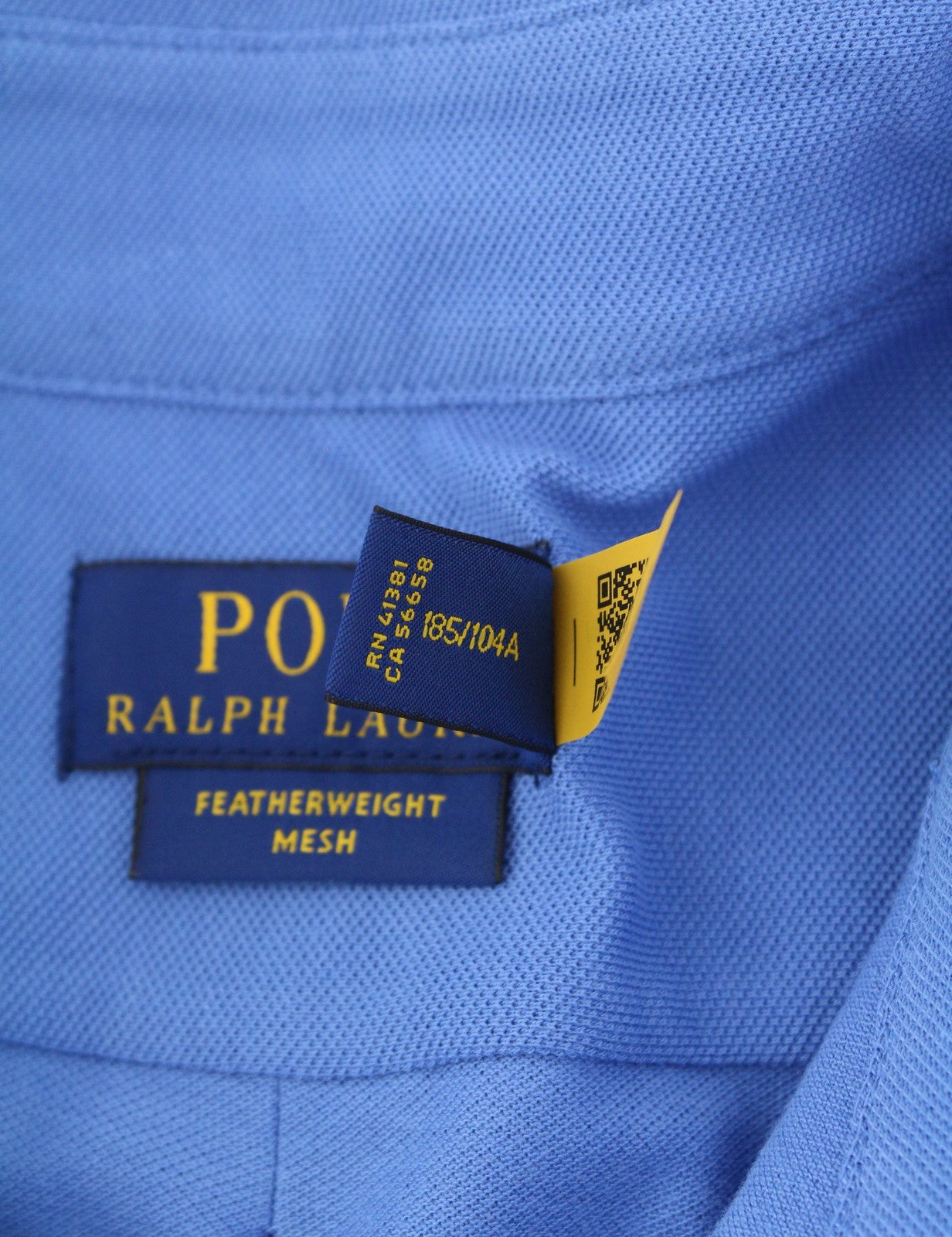 RALPH LAUREN vyriški marškinėliai, XL dydžio, mėlyni, lengvi, tinklelio spalvos, su sagomis žemyn iškirpte, laisvalaikio stiliaus. 