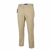 RALPH LAUREN Men Trousers W33/L32 Beige Chino Stretch Straight Fit Zip RRP179