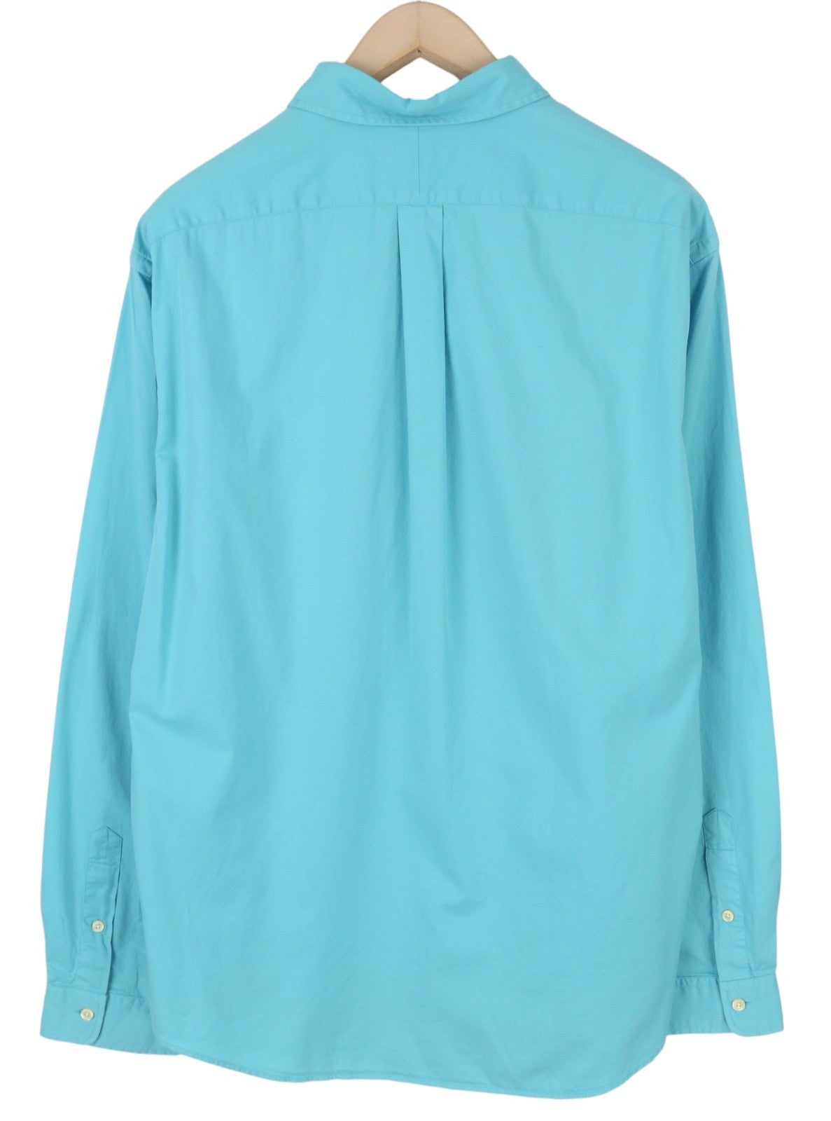 RALPH LAUREN vyriški marškinėliai, 2XL, mėlyni, ploni, plunksninio svorio, dryžuoti marškinėliai su sagomis, RRP150 