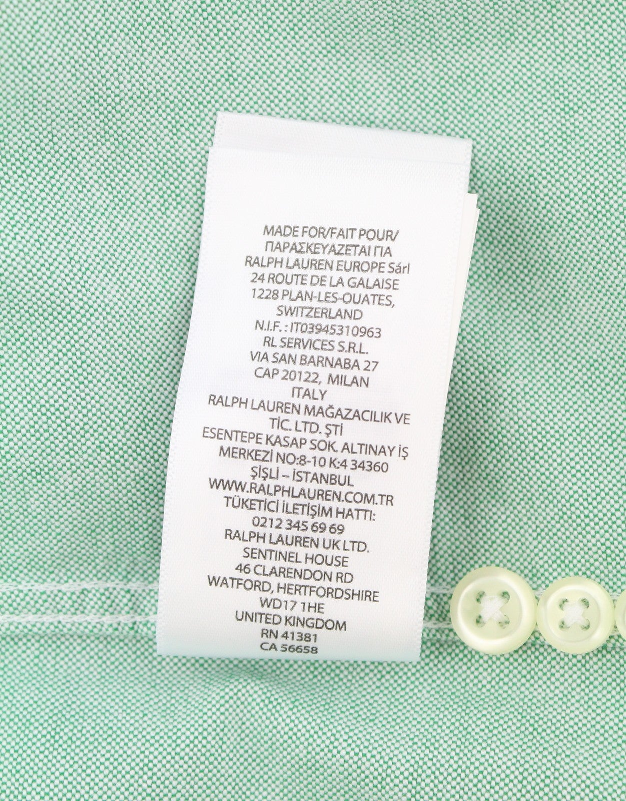 RALPH LAUREN vyriški marškinėliai, žali, su sagomis žemyn, laisvalaikio stiliaus, L dydžio, su sagomis žemyn, individualiai pritaikyti, laisvalaikio stiliaus, RRP169 