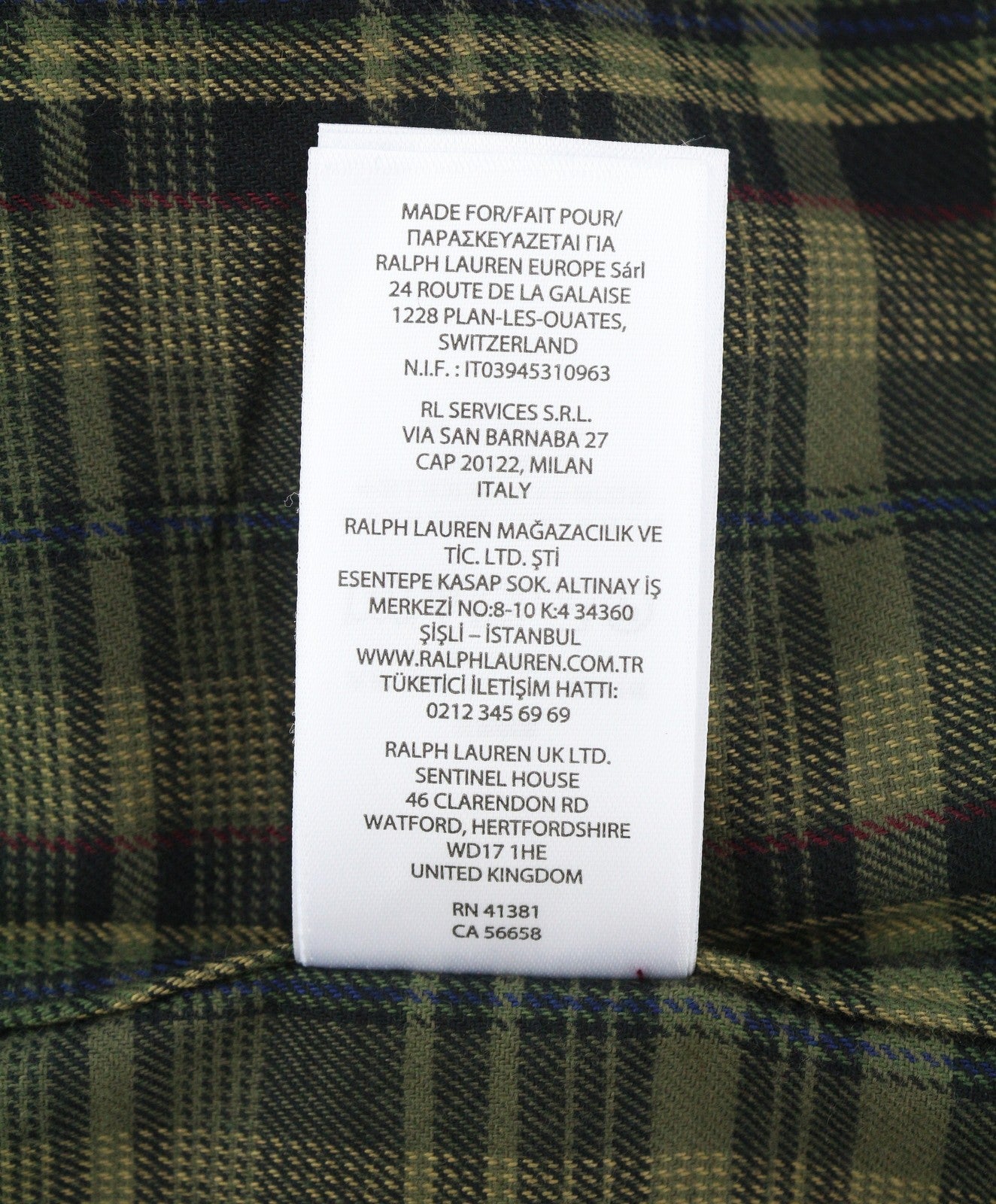 RALPH LAUREN vyriški marškinėliai, XL dydžio, žali, flanelės, languoti, individualiai pritaikyti, su sagomis. 