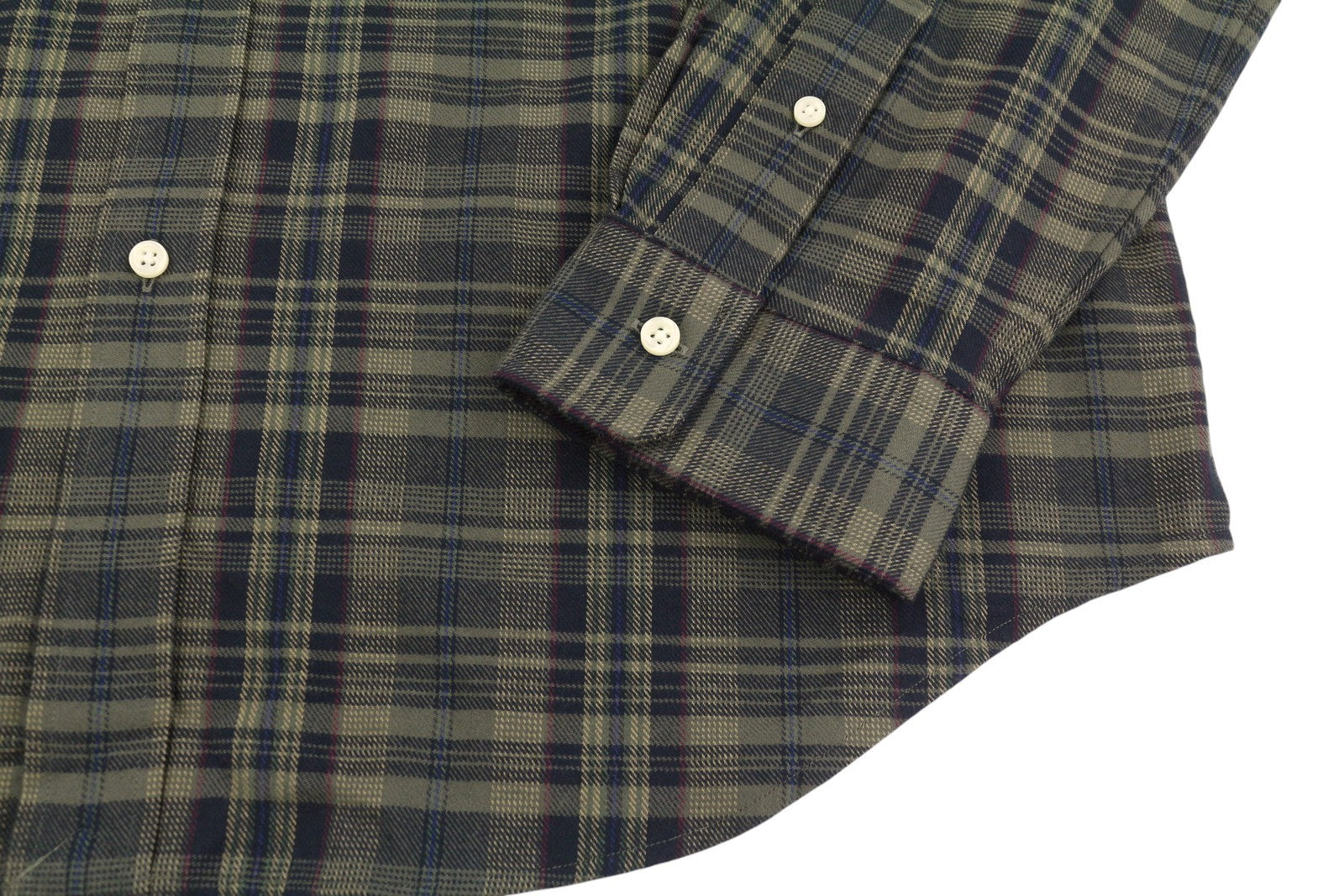 RALPH LAUREN vyriški marškinėliai, XL dydžio, žali, flanelės, languoti, individualiai pritaikyti, su sagomis. 