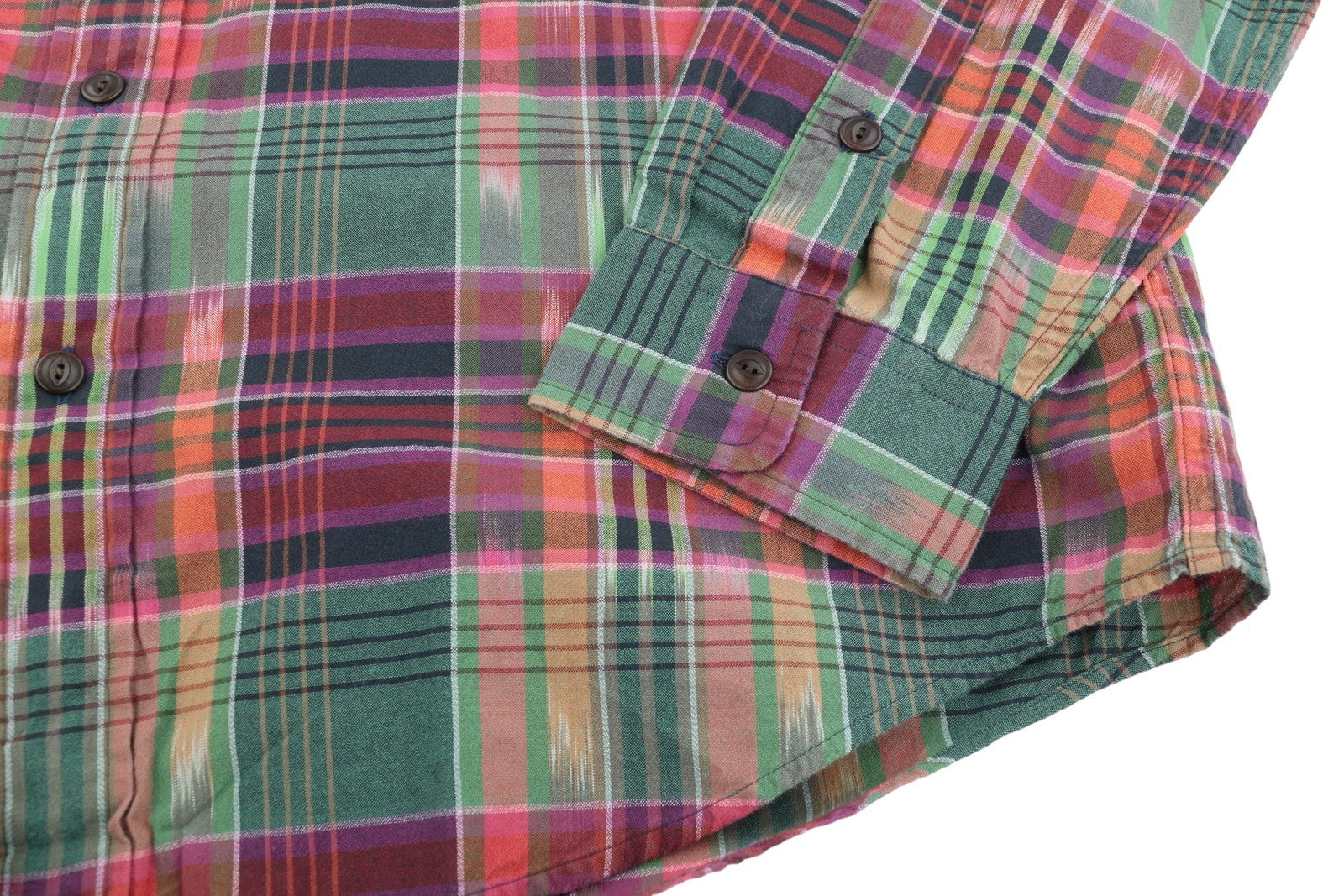 RALPH LAUREN vyriški marškinėliai L dydžio, spalvingi, languoti, klasikinio kirpimo, plataus kaklo, laisvalaikio, suvyniojami. 