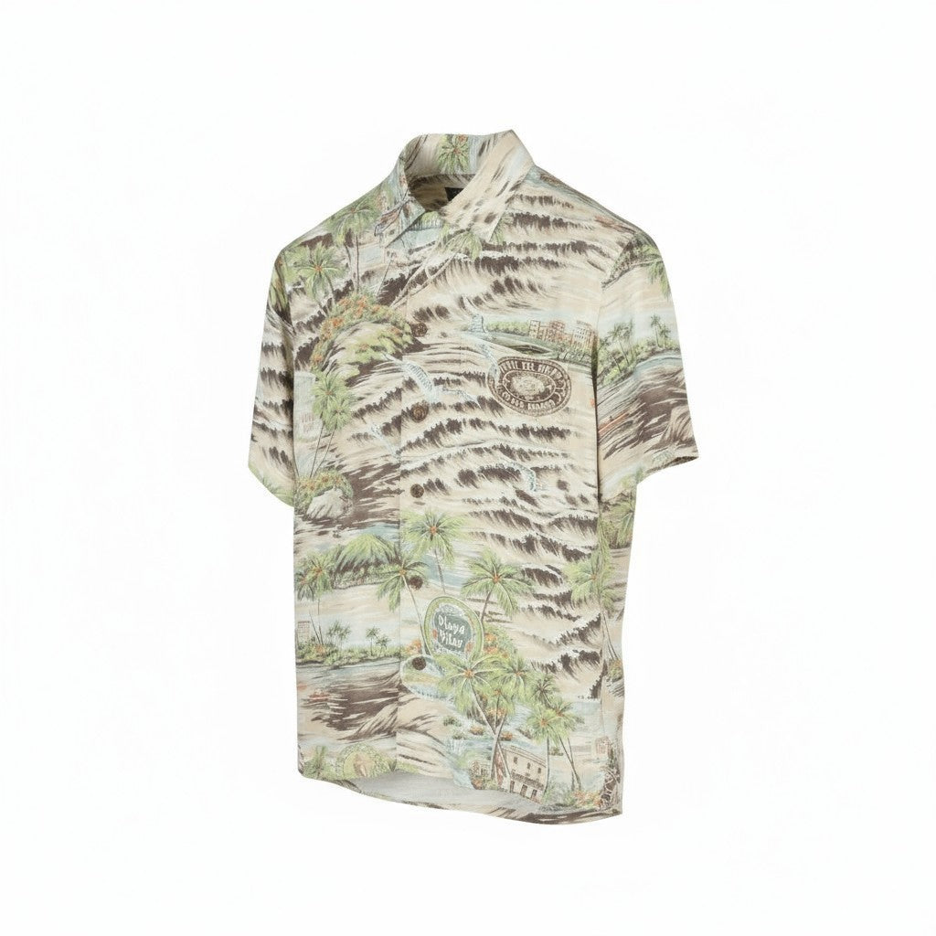 RALPH LAUREN vyriški marškinėliai XS dydžio raštuoti klasikinio kirpimo marškinėliai platėjančios iškirptės trumpomis rankovėmis RRP249 