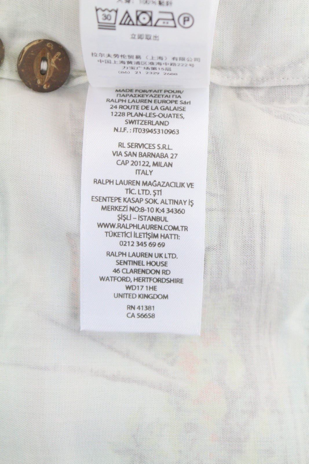 RALPH LAUREN vyriški marškinėliai XS dydžio raštuoti klasikinio kirpimo marškinėliai platėjančios iškirptės trumpomis rankovėmis RRP249 