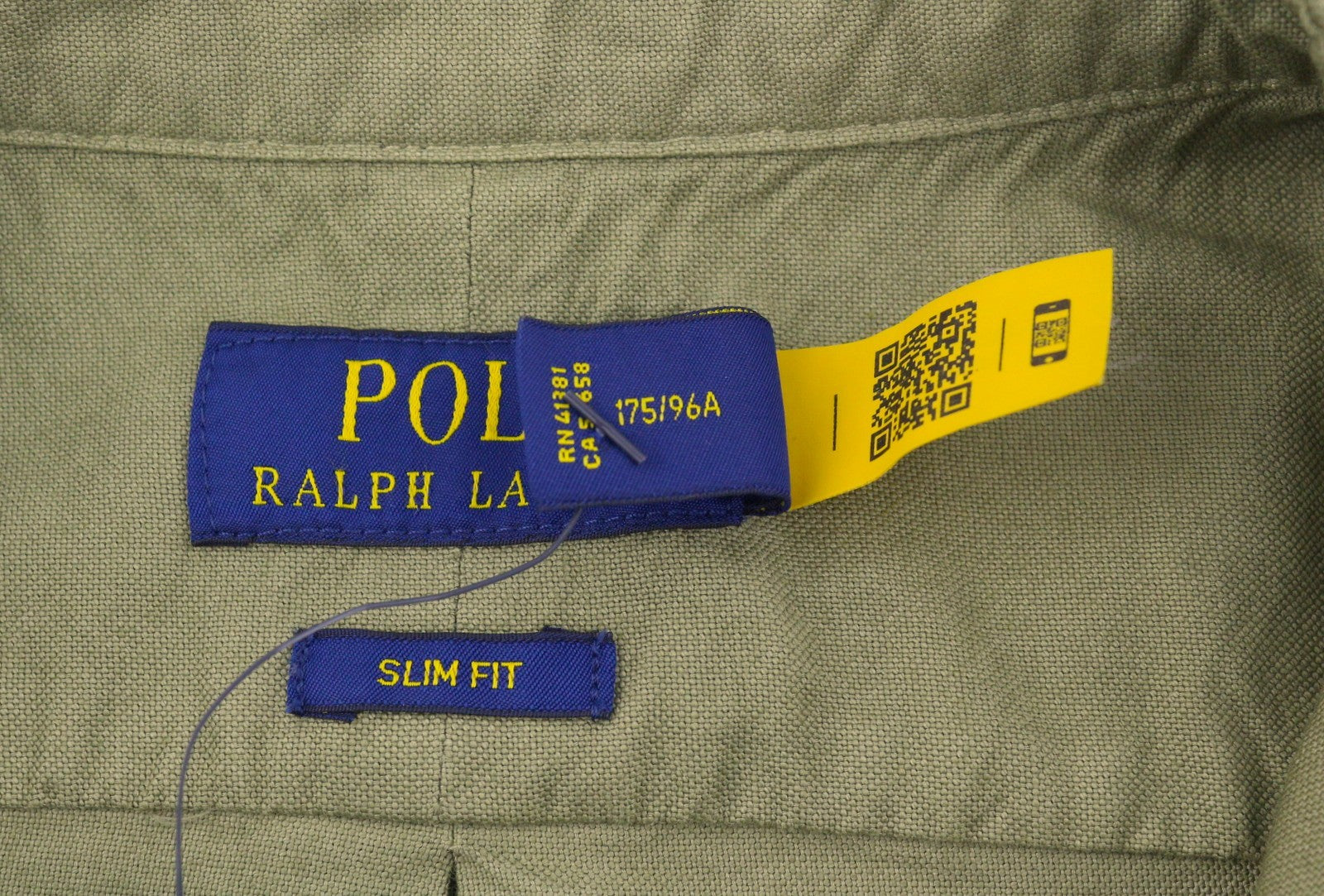 RALPH LAUREN vyriški marškinėliai M žali su sagomis žemyn iškirpte, plonas kirpimas su logotipu, laisvalaikio stilius, RRP149 