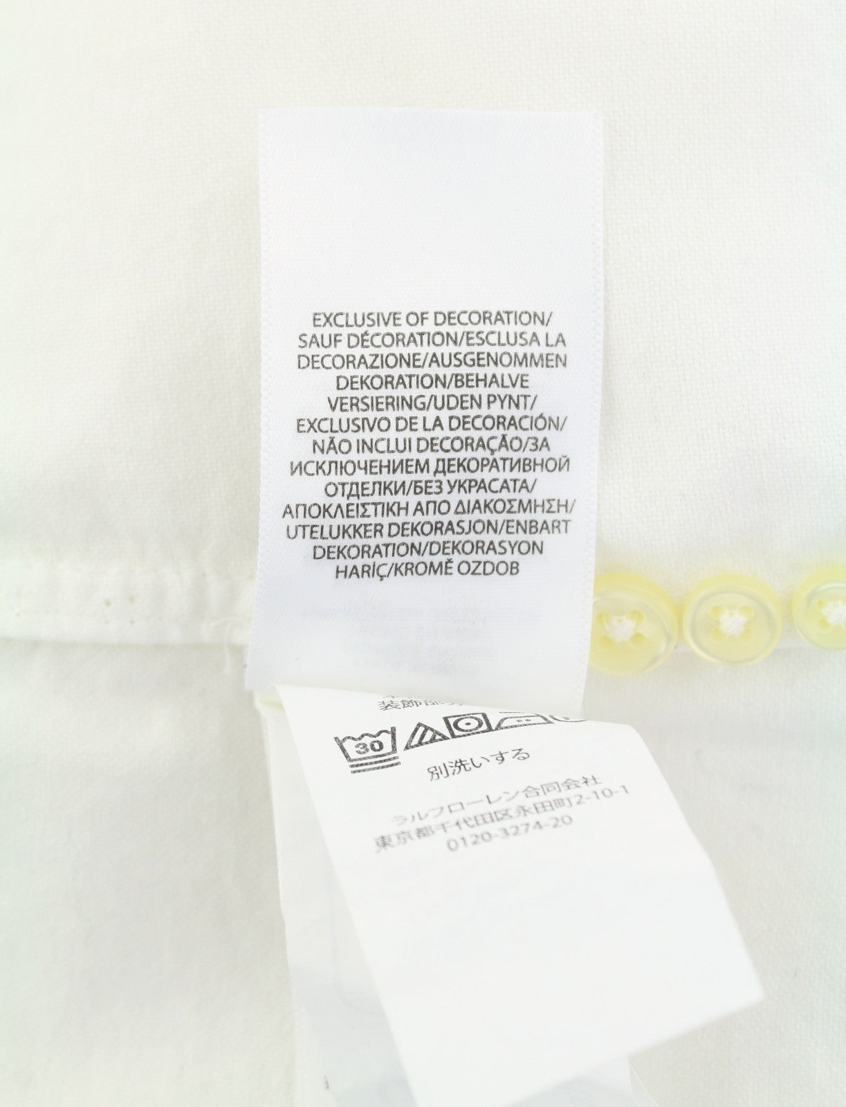 RALPH LAUREN „Core Replen“ vyriški marškinėliai, balti, su sagomis žemyn atlenkiama apykakle, prigludę priekyje (RRP159) 