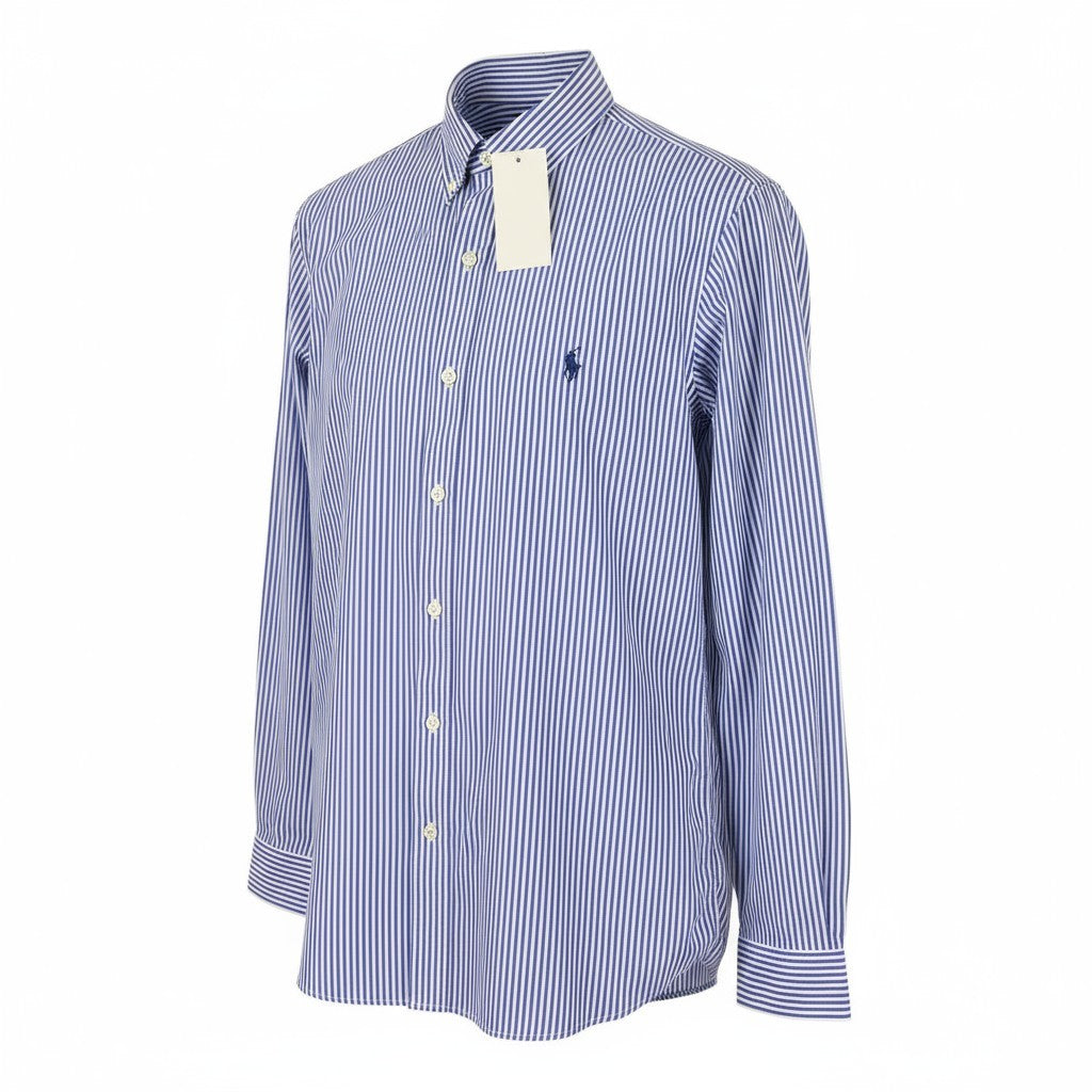 RALPH LAUREN Core Replen Men Shirt S Stretch Custom Fit Striped Button Down
