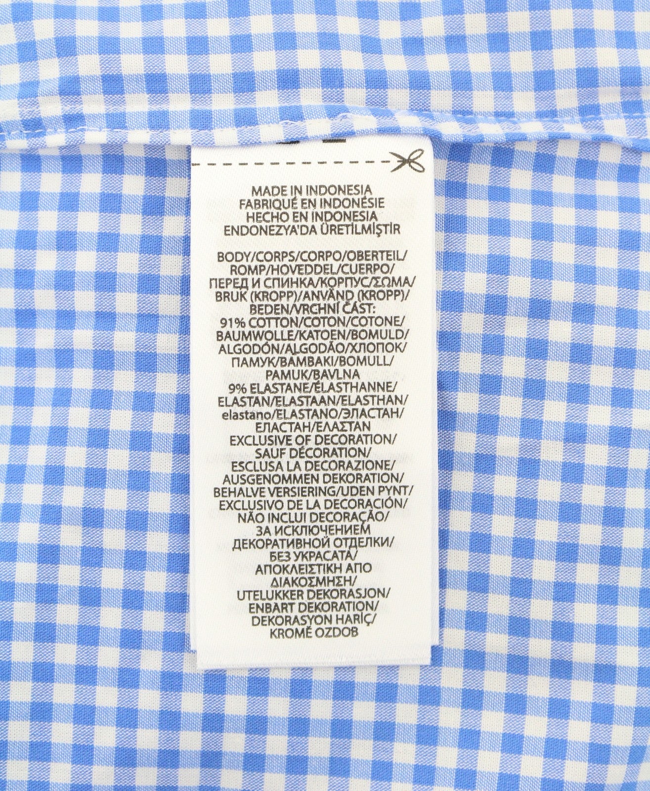 RALPH LAUREN „Core Replen“ vyriški marškinėliai M mėlyni languoti su sagomis žemyn, pritaikytas kirpimas RRP159 