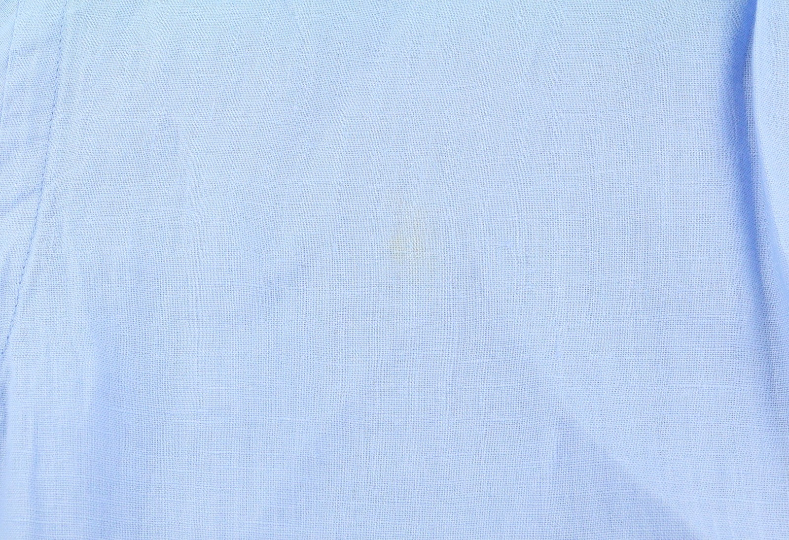 RALPH LAUREN vyriški marškinėliai S mėlyni lininiai, individualaus kirpimo, su sagomis užsegama kaklo dalimi, RRP169 