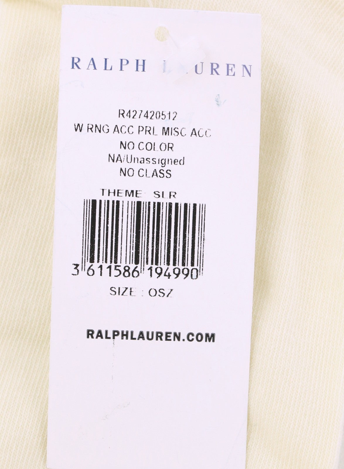 RALPH LAUREN Women Socks OS Cream Bear Print Logo Tight-Knit Stretch Unisex