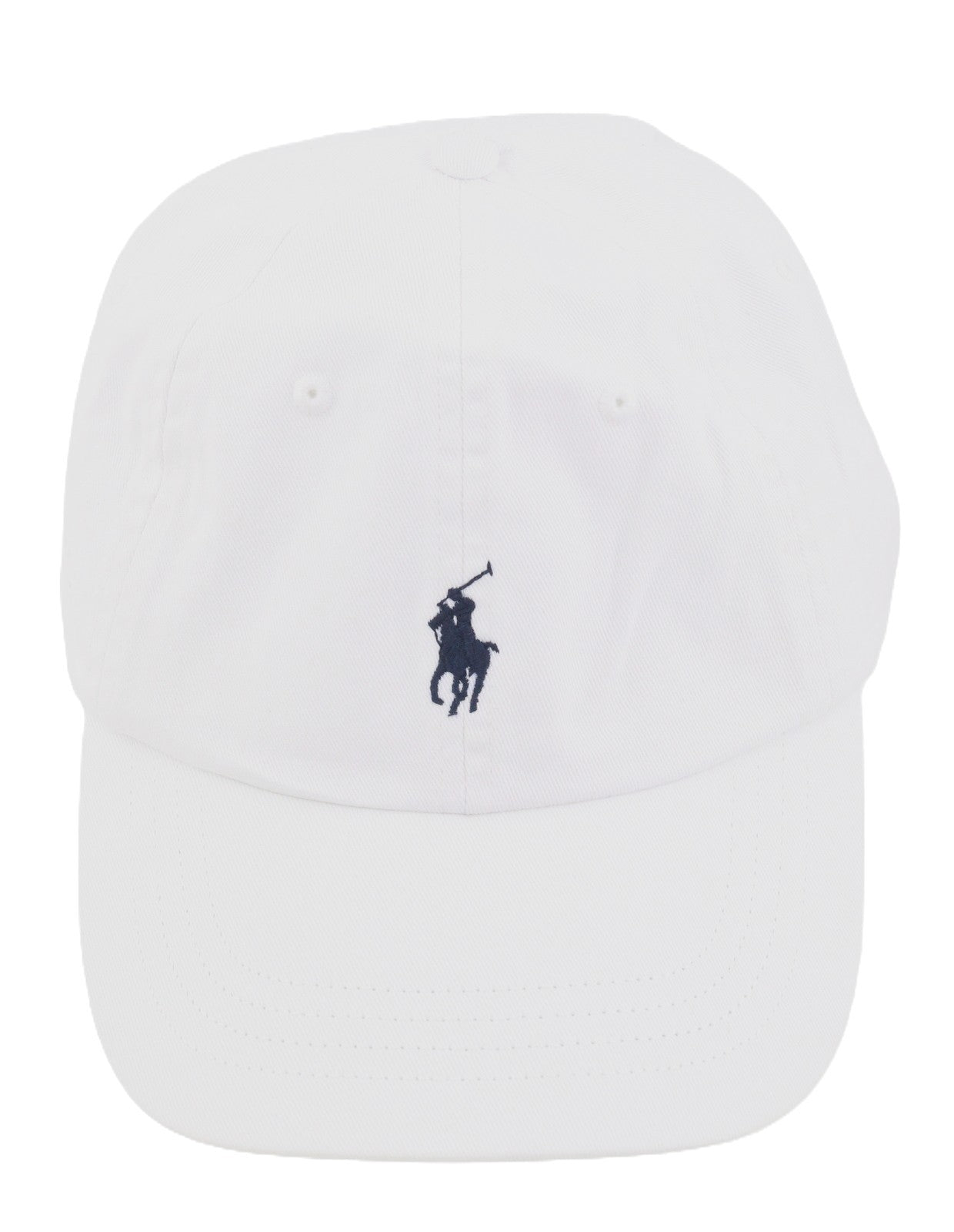 RALPH LAUREN Core Replen Men Cap OS White Embroidered Logo Baseball Unisex