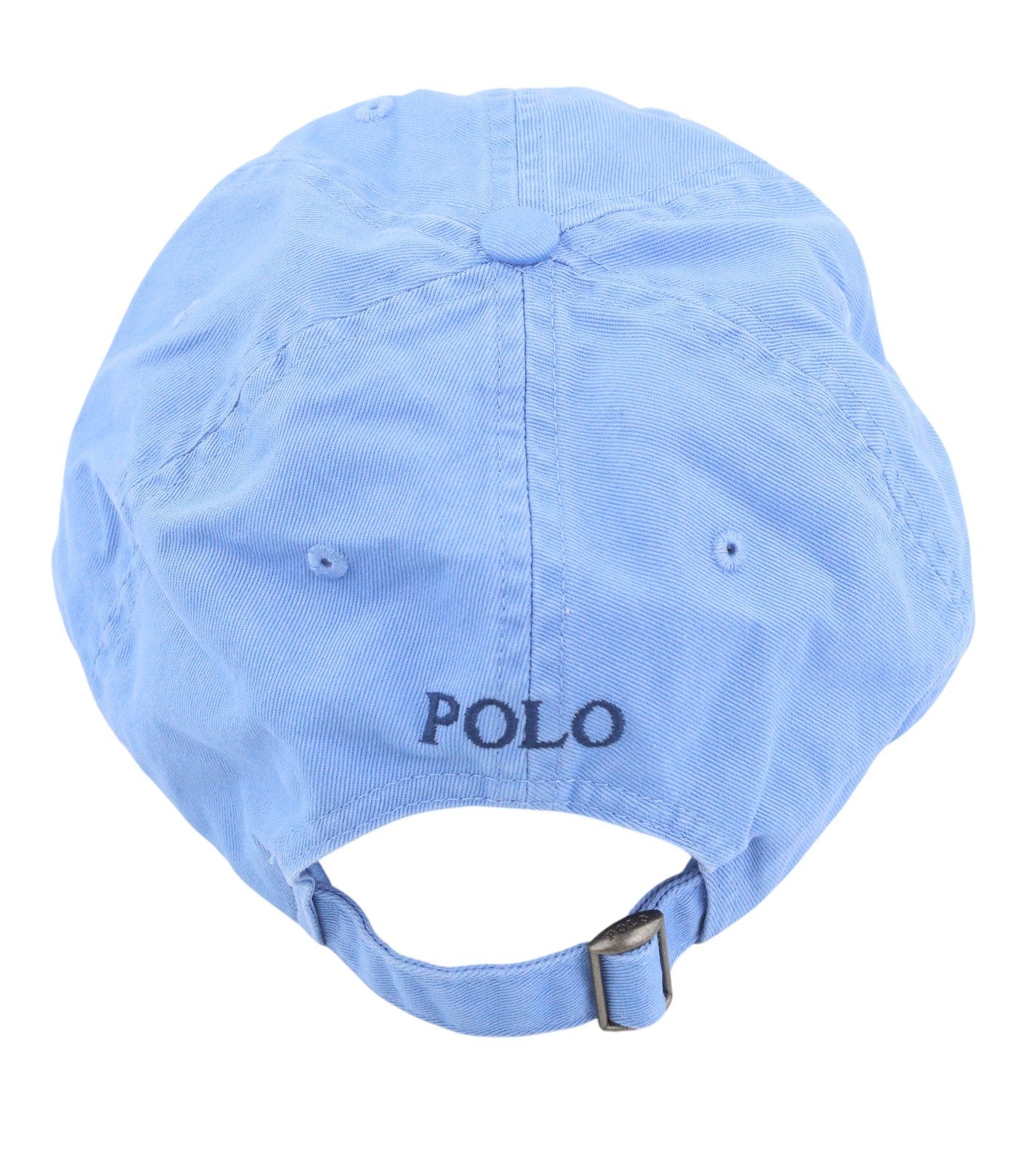 RALPH LAUREN Men Cap OS Light Blue Embroidered Logo Cotton Baseball Unisex