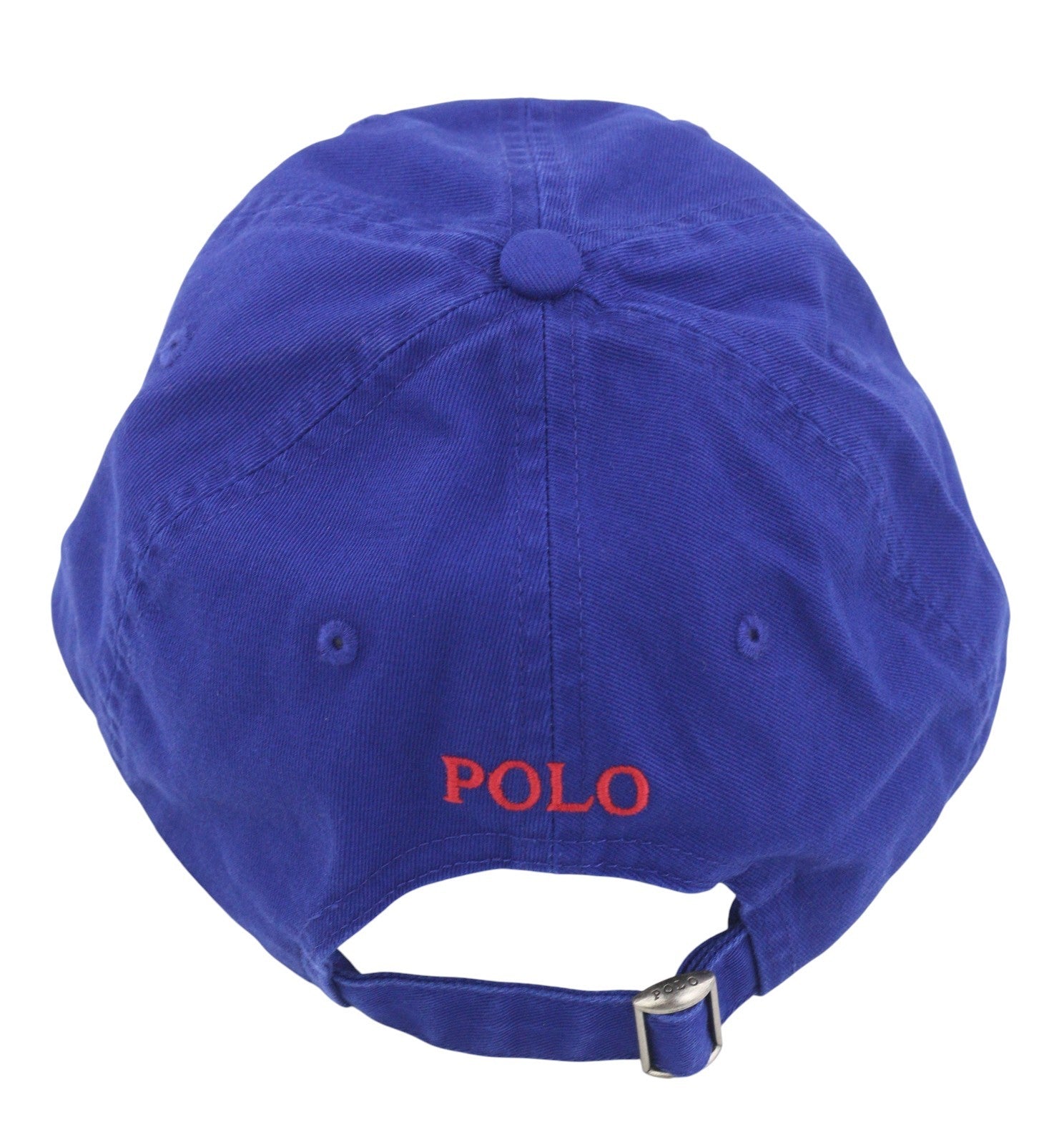 RALPH LAUREN Men Cap OS Blue Embroidered Logo Cotton Baseball Unisex