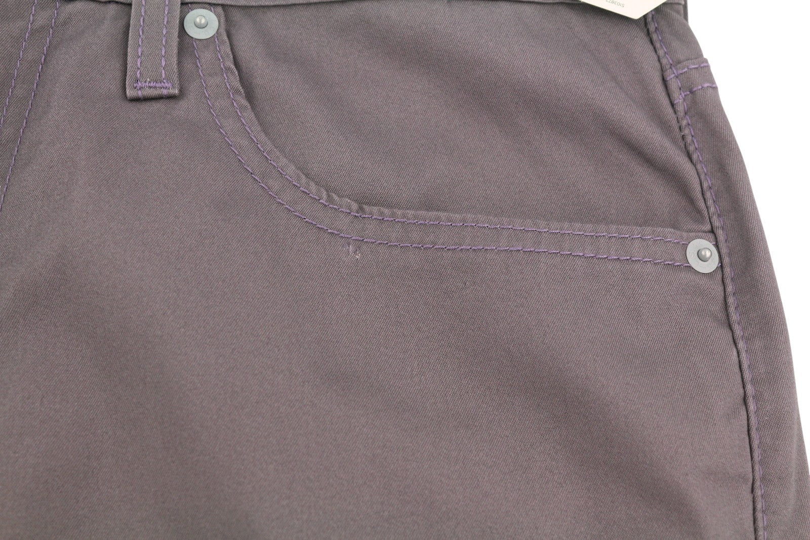 LEVI'S 502 Men Trousers W32/L32 Premium Cool Tapered Fit Zip Fly Logo Purple