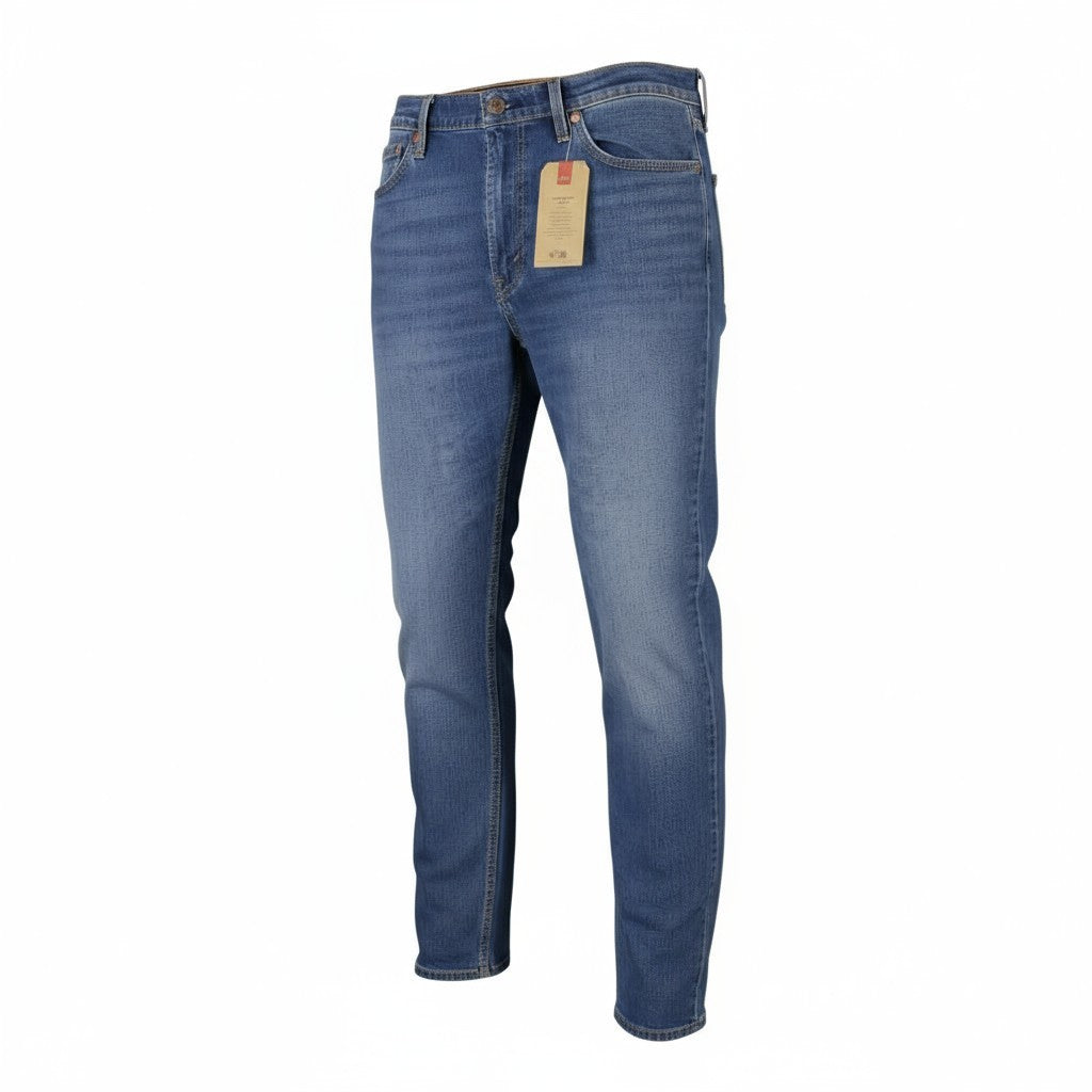 LEVI'S 511 Men Jeans W38/L34 Blue Faded Lightweight Denim Stretch Extensible