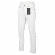 LEVI'S 512 Men Jeans W30/L32 White Premium Big E Slim Tapered Fit Zip Fly Denim