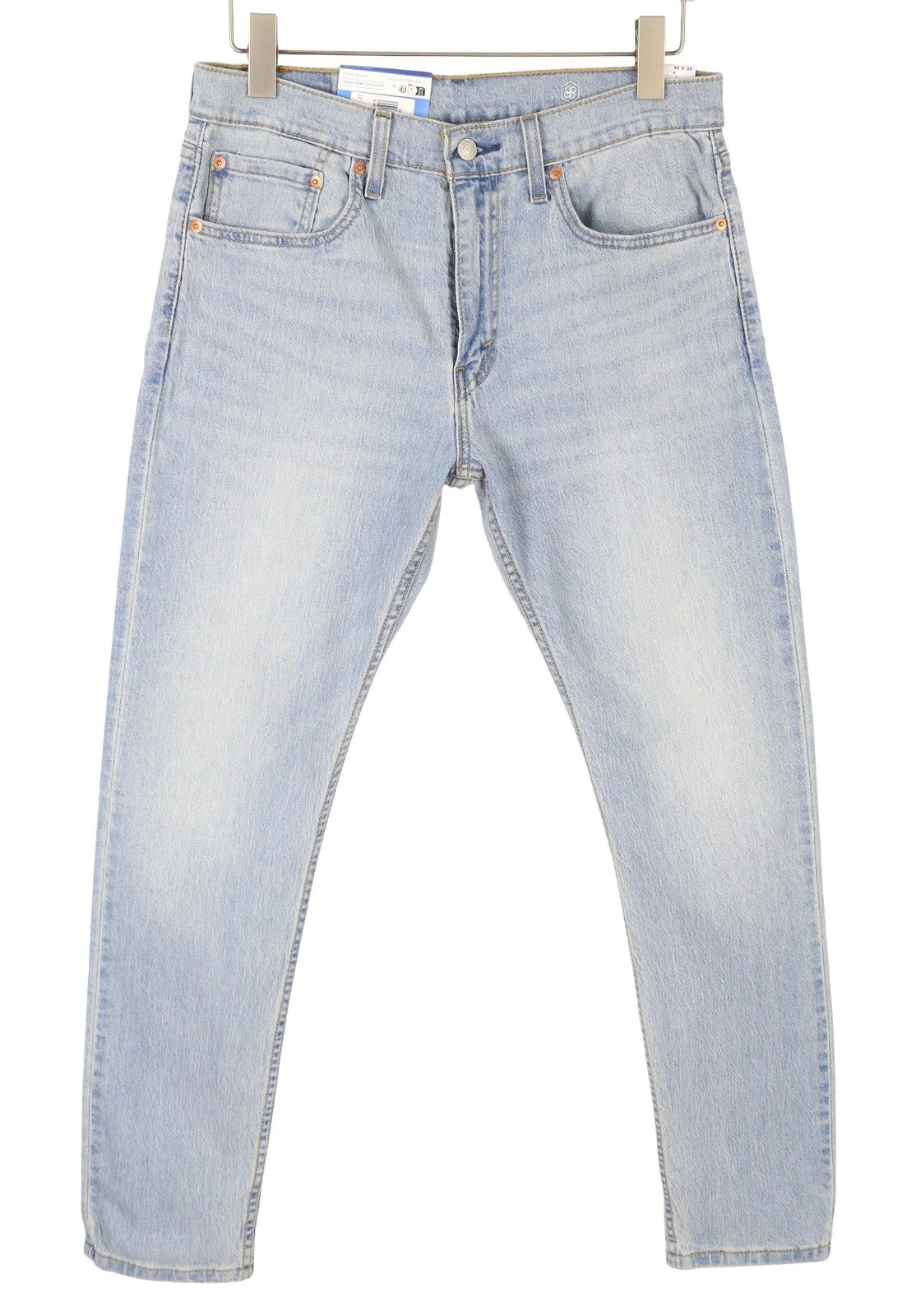 LEVI'S 512 Men Jeans W32/L32 Slim Taper Stretch Extensible Faded Denim Blue