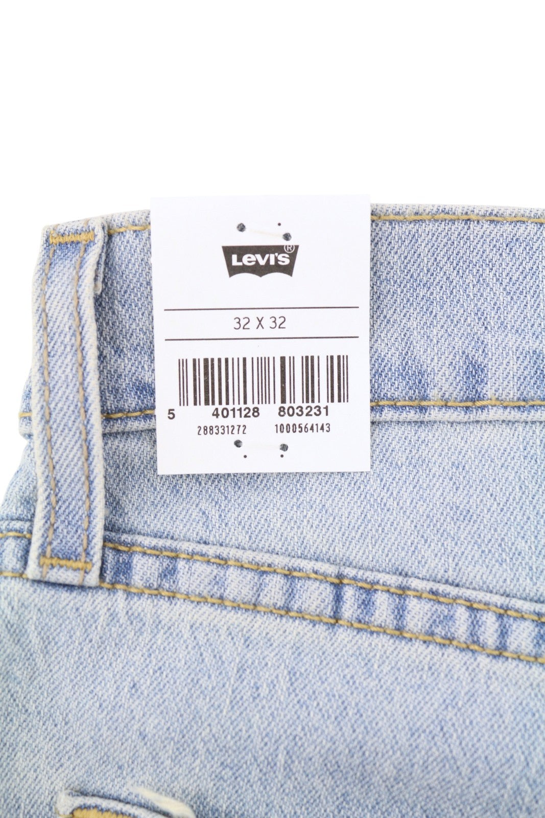 LEVI'S 512 Men Jeans W32/L32 Slim Taper Stretch Extensible Faded Denim Blue