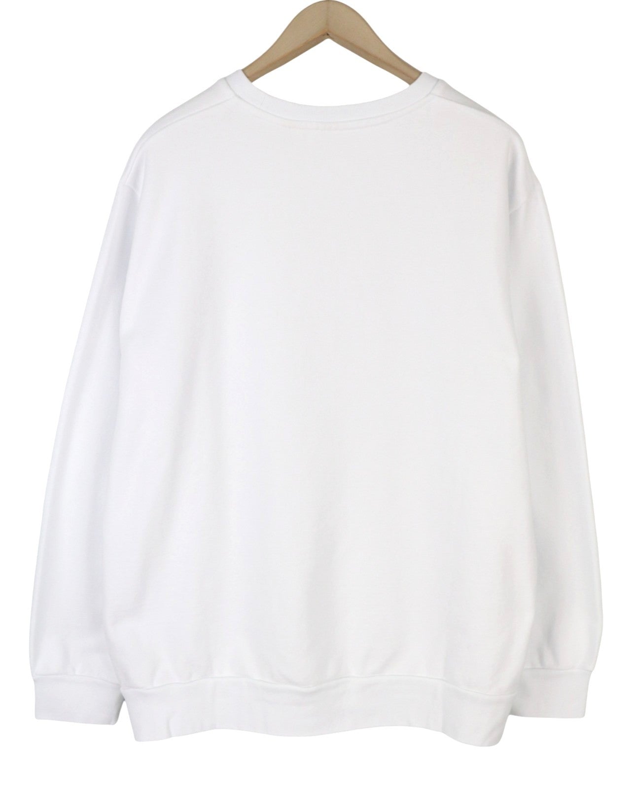 LEVI'S Standard Fit Men Sweatshirt 2XL White Graphic Logo Crew Neck Pullover