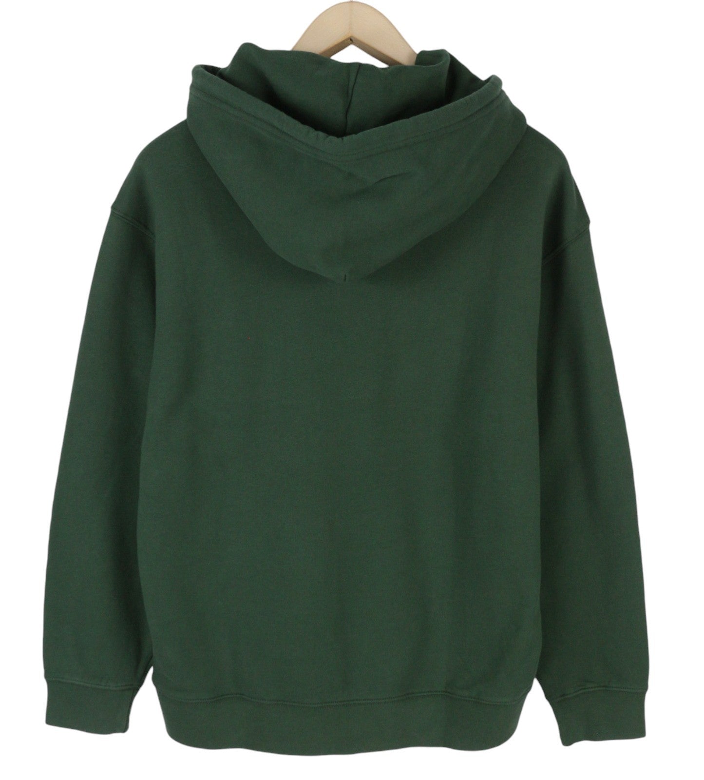 LEVI'S Relaxed Fit Men Hoodie S Green Embroidered Logo Kangaroo Pocket Pullover