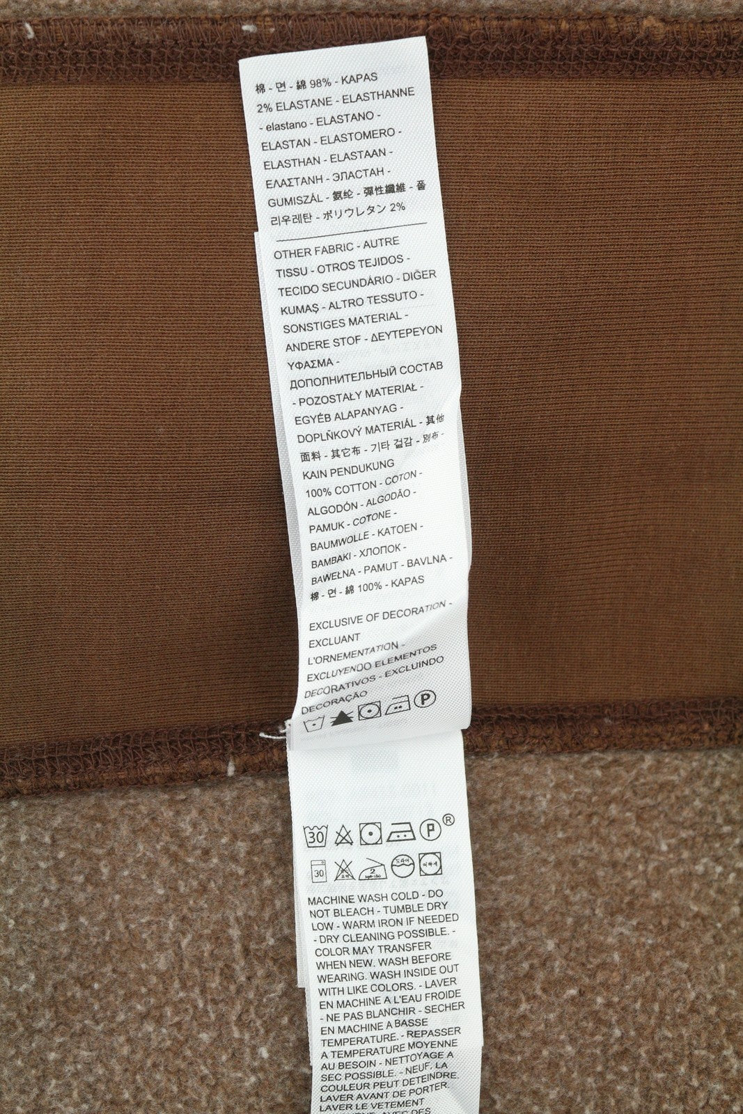 LEVI'S Relaxed Fit Men Hoodie XL Brown Kangaroo Pocket Red Tab Logo Pullover