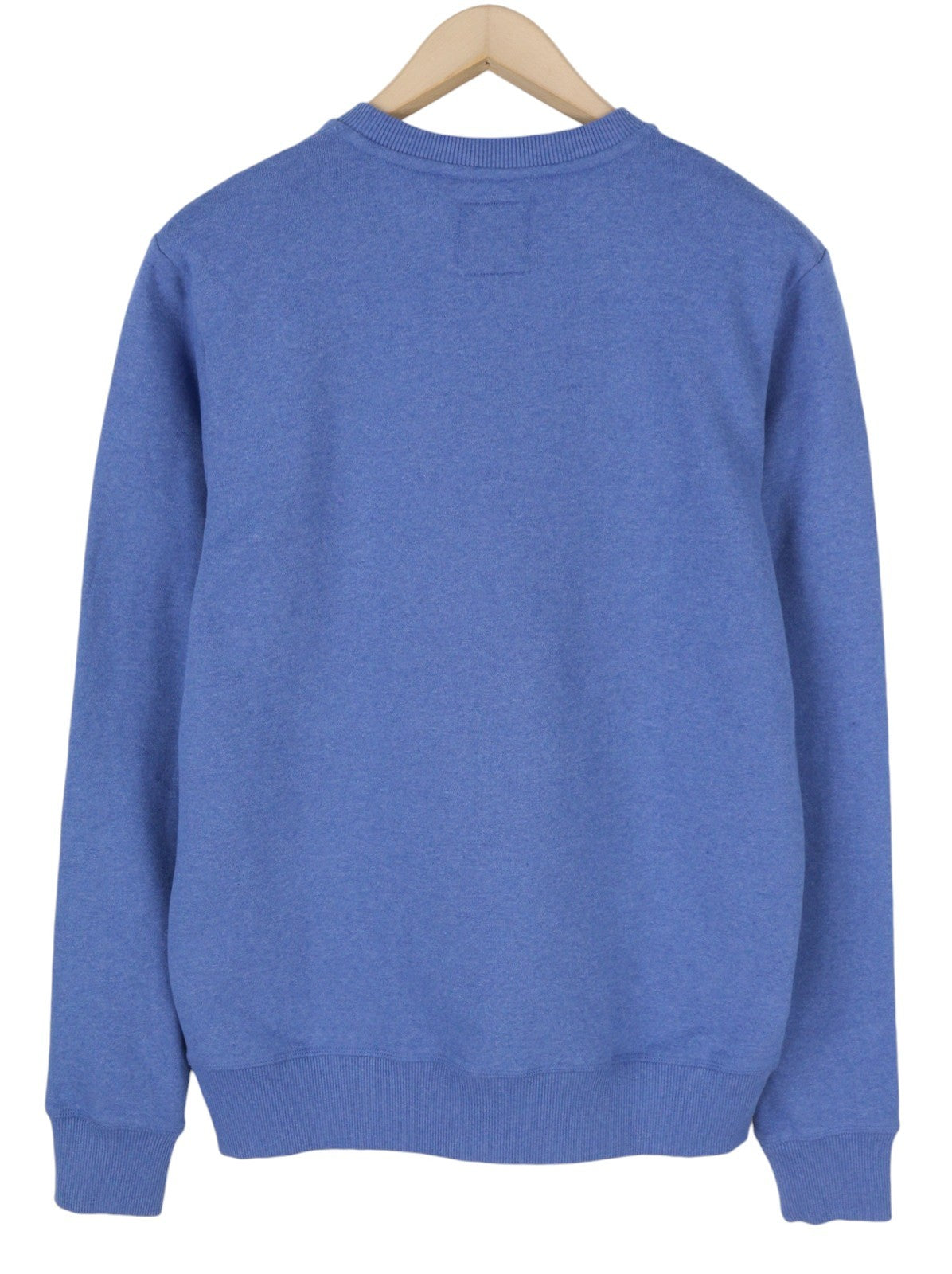 SUPERDRY Lo-Fi Outdoors Graphic Crew Men Sweatshirt M Blue Melange Pullover