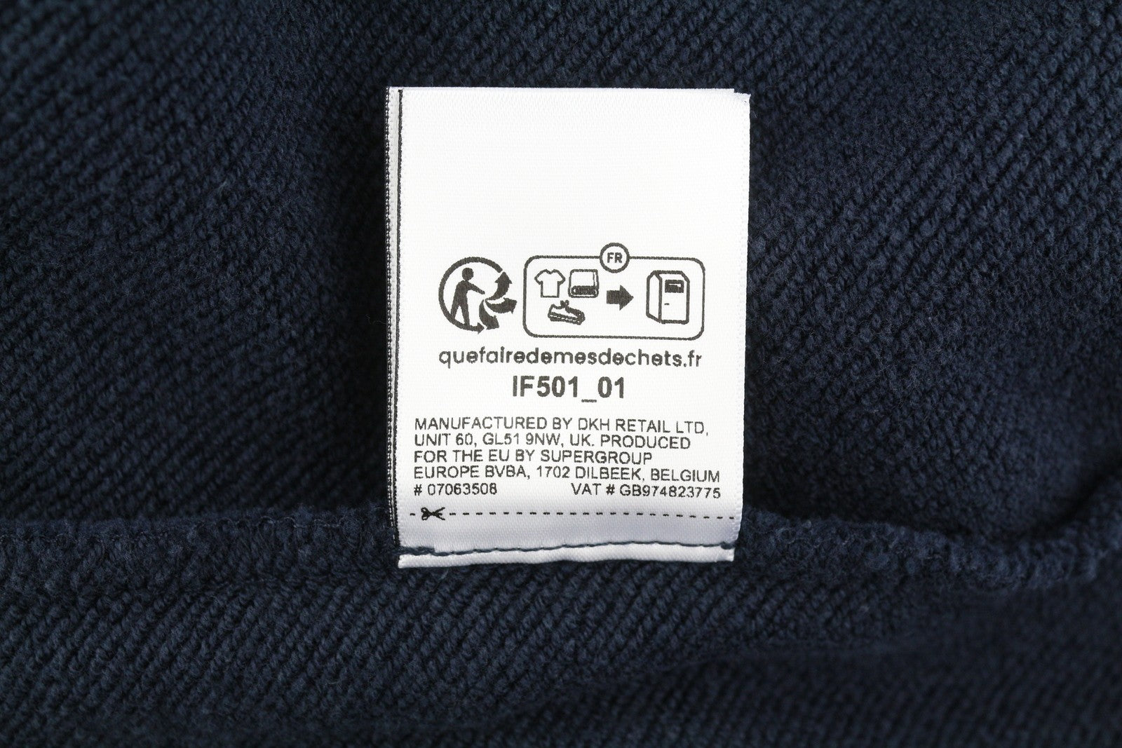 SUPERDRY Lo-Fi Outdoors Relaxed Hood Men Hoodie M Blue Faded Kangaroo Pullover