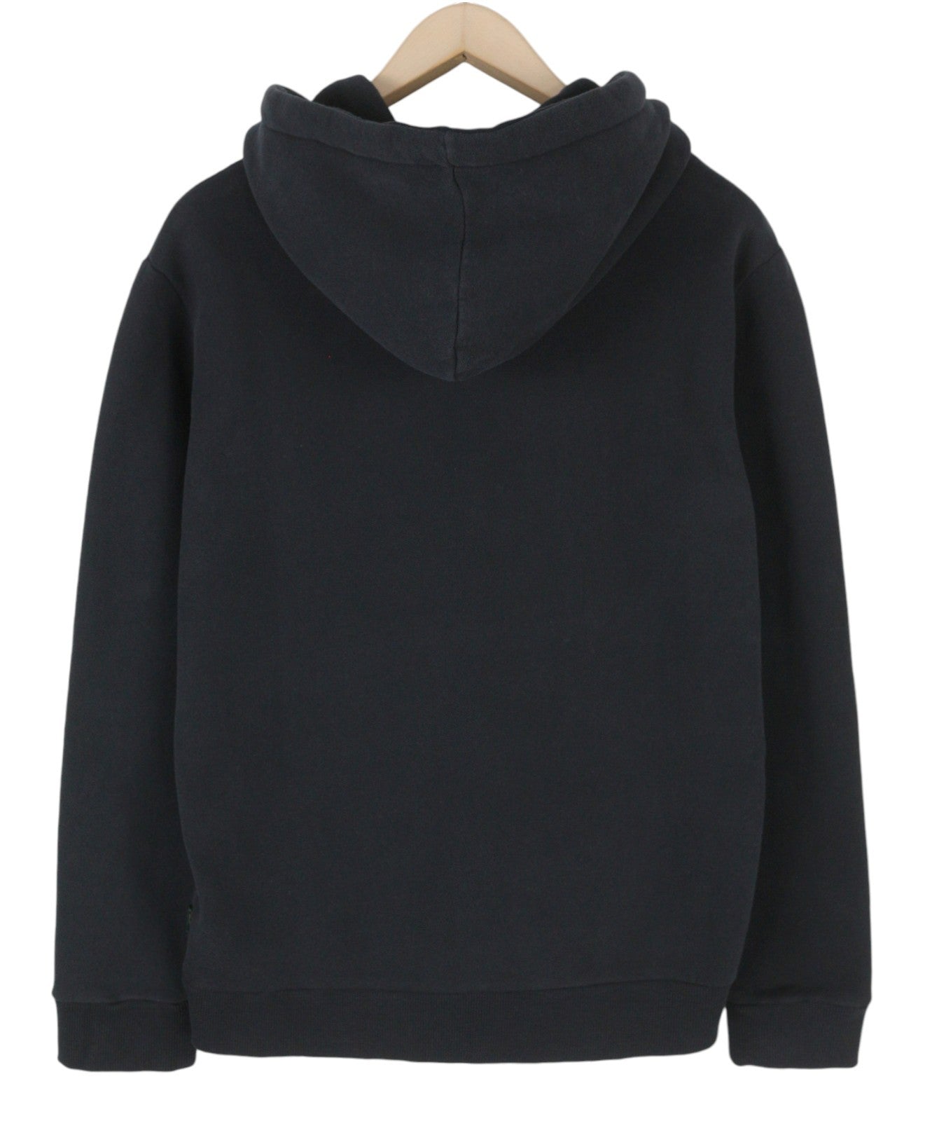 SUPERDRY Tokyo VL Men Hoodie M Black Patterned Logo Kangaroo Pocket Pullover