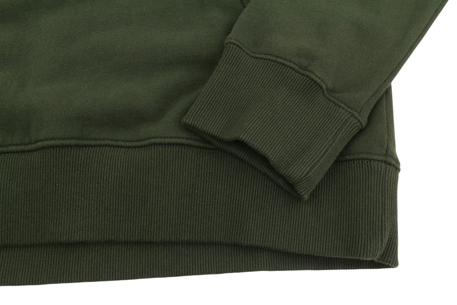 SUPERDRY Embroidered VL Men Hoodie M Green Kangaroo Pocket Cotton Logo Pullover