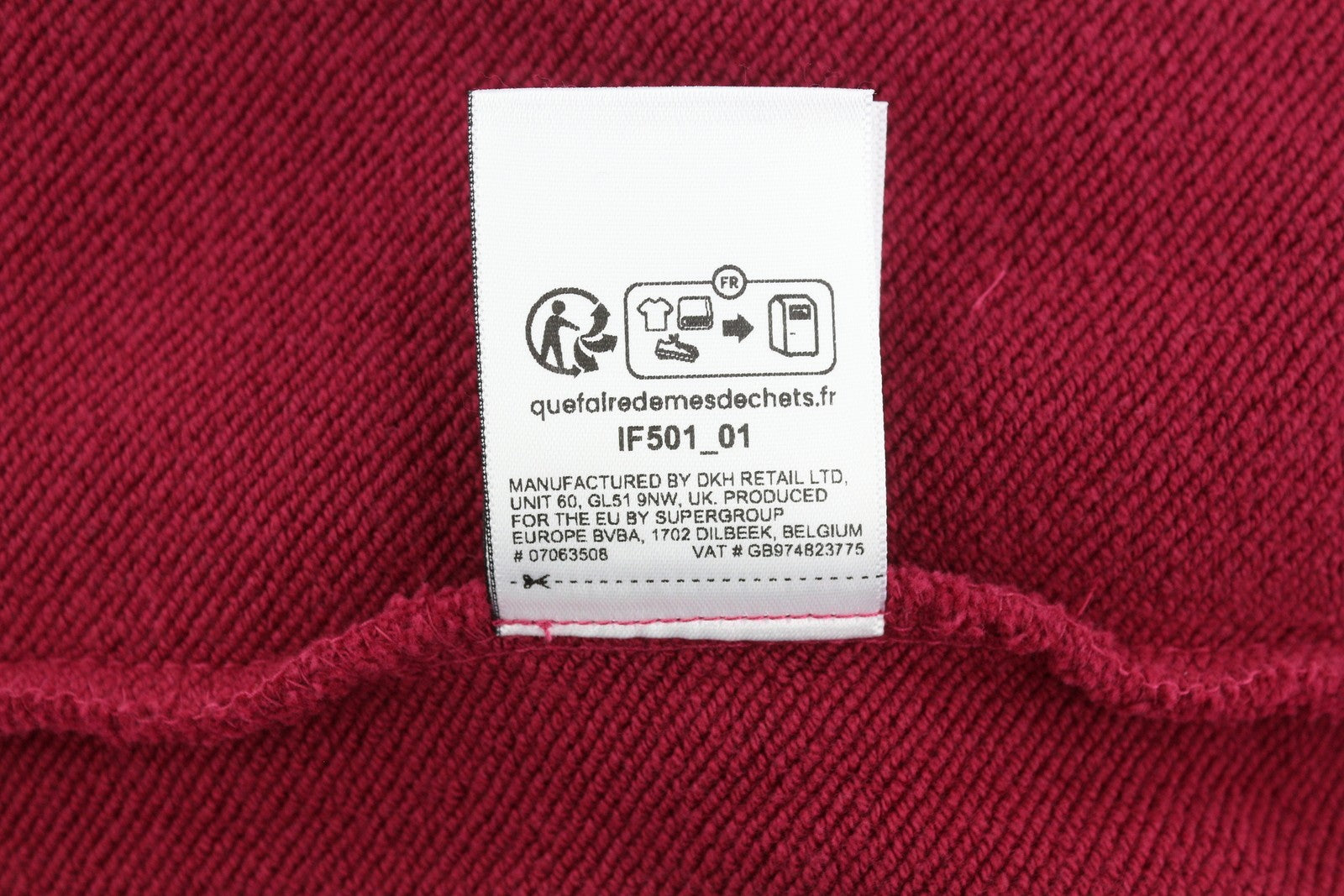 SUPERDRY Lo-Fi Outdoors Relaxed Hood Men Hoodie M Red Faded Kangaroo Pullover