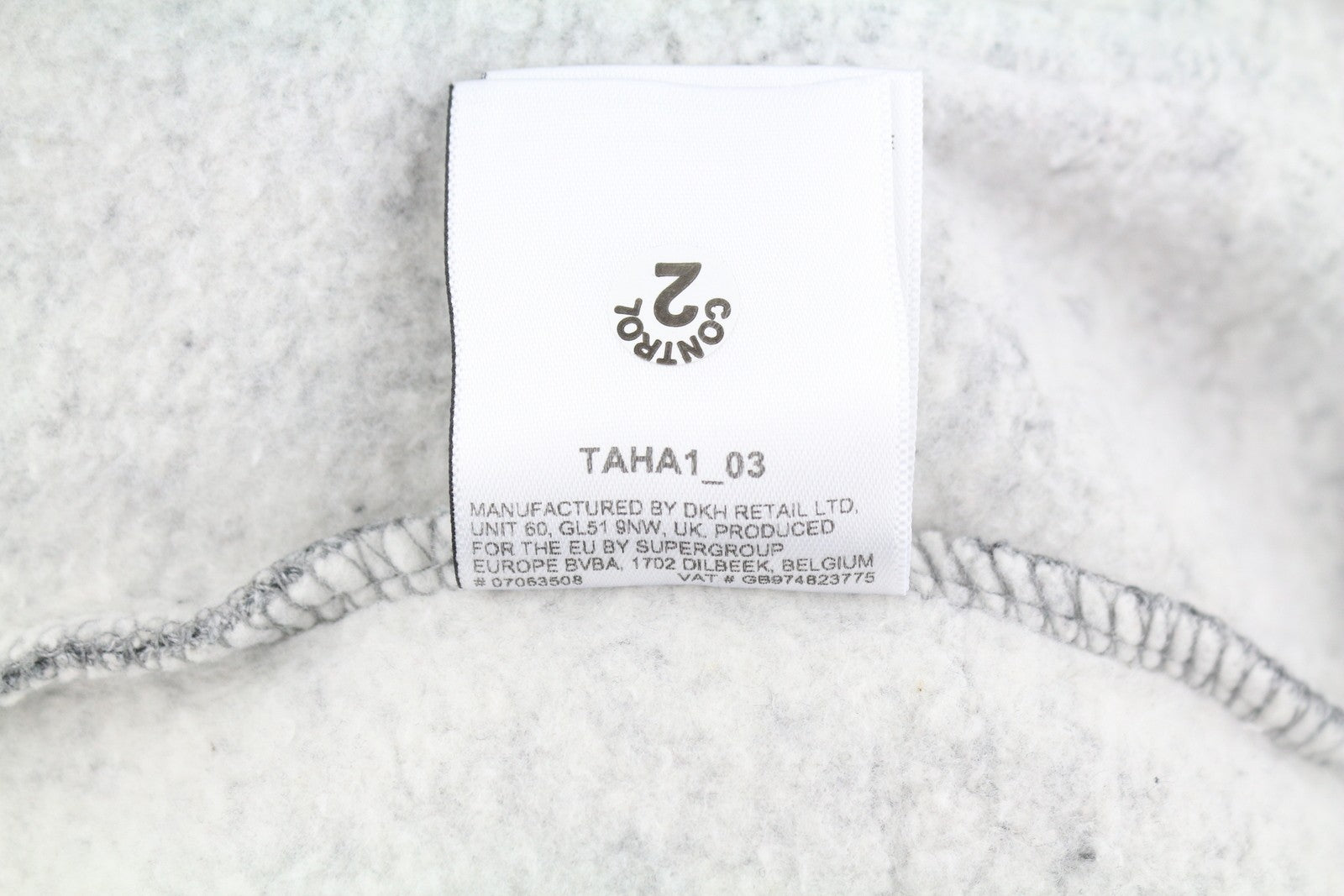 SUPERDRY Athletic VL Raglan Men Hoodie M Grey Melange Kangaroo Logo Pullover