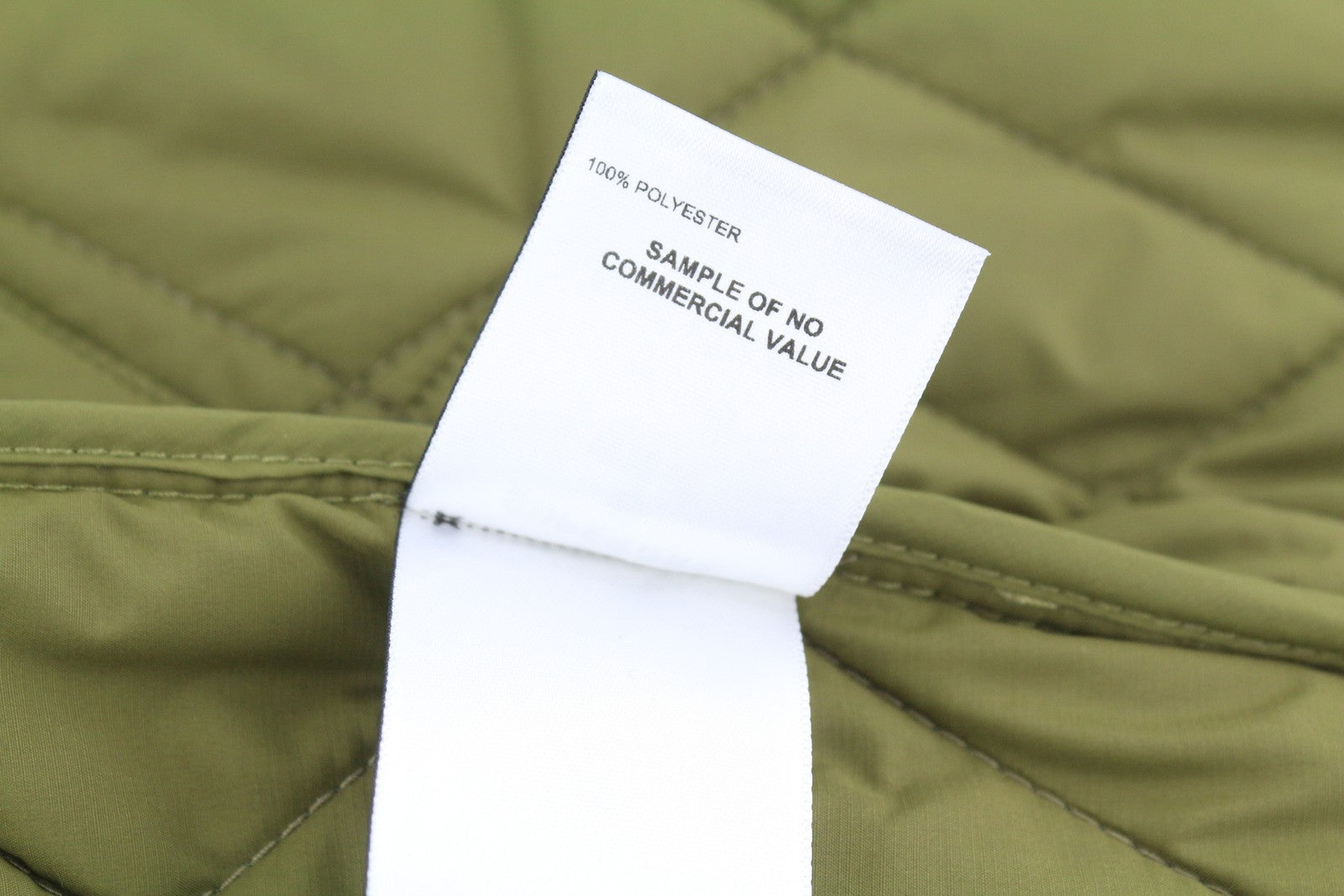 SUPERDRY Quilted Estate Men Jacket M Green Insulated High Neck Logo Lightweight