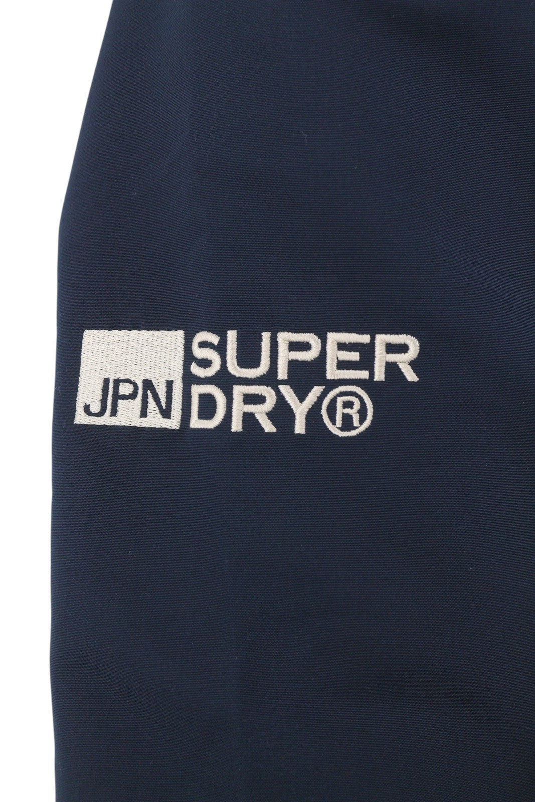 SUPERDRY Hood Timate Emb Windbreaker Men Jacket M Blue Full Zip Lightweight