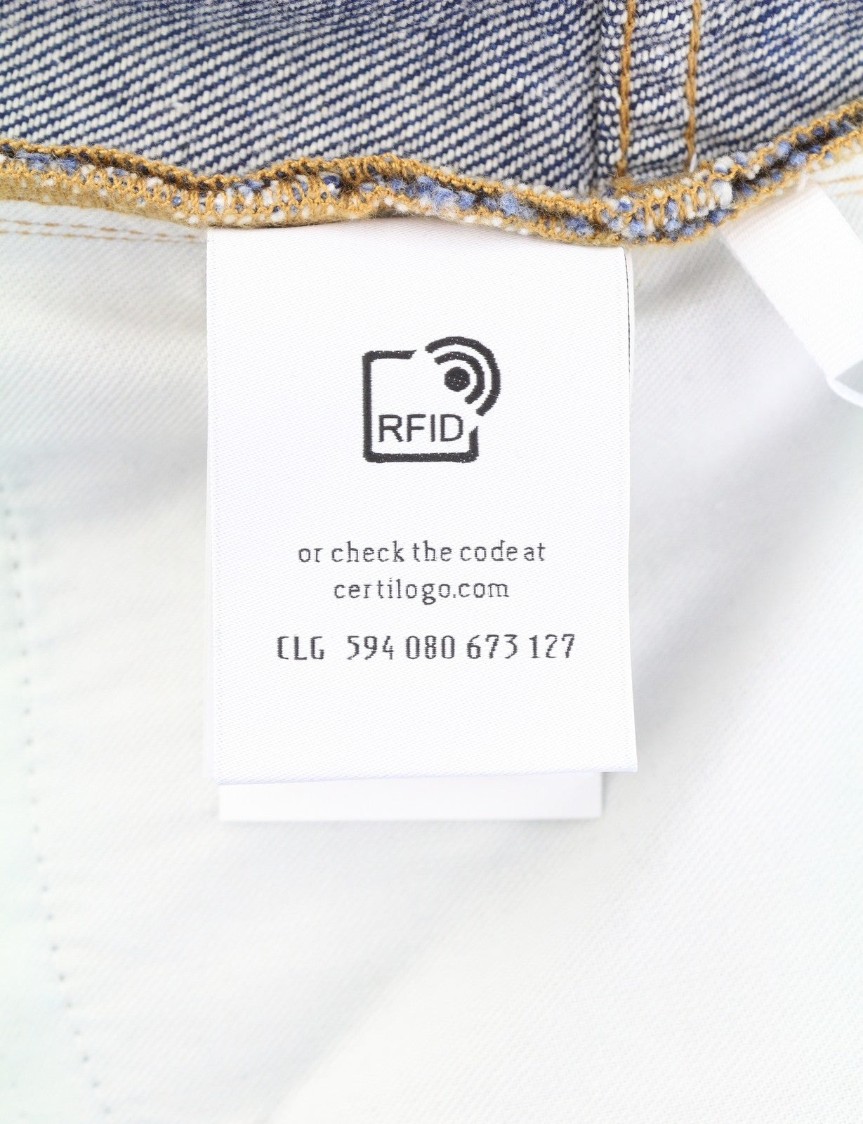 OFF-WHITE c/o VIRGIL ABLOH Meteor Denim Women Jeans W28 Blue Cut-Out F25 RRP765