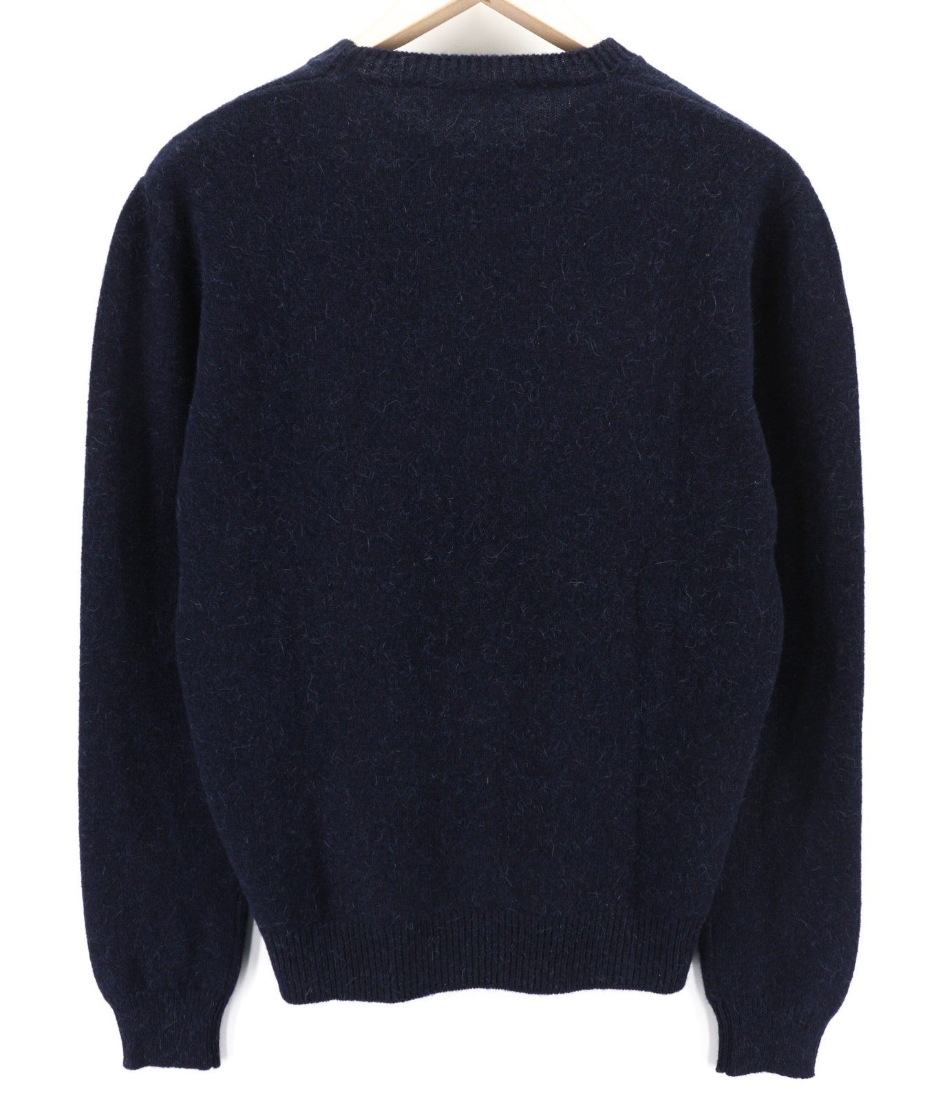 DSQUARED2 Women's S Navy Logo Wool Alpaca Long Sleeve Pullover Jumper