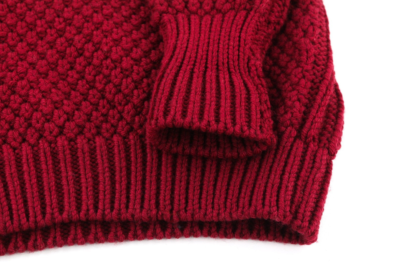 DSQUARED2 Women's XS Red Pure Wool Long Sleeve Knit Pullover Jumper