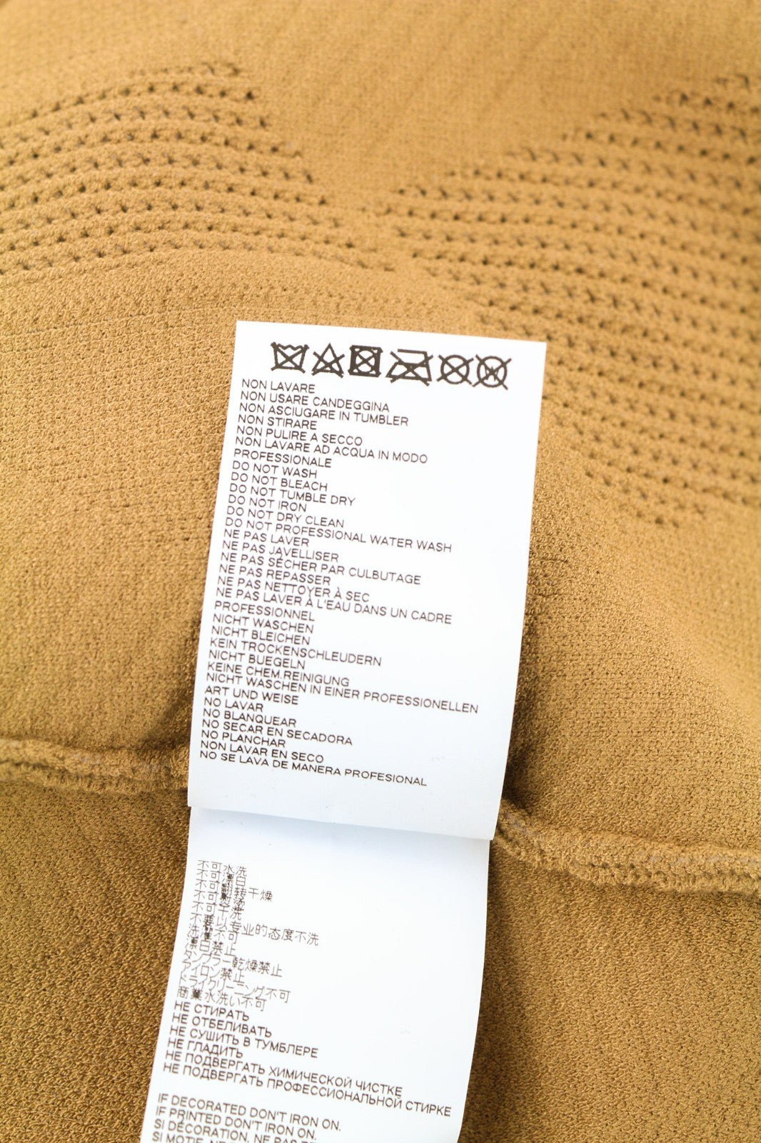 DSQUARED2 Women's XS Tan Brown Side Tie Sleeveless Maxi Bodycon Dress