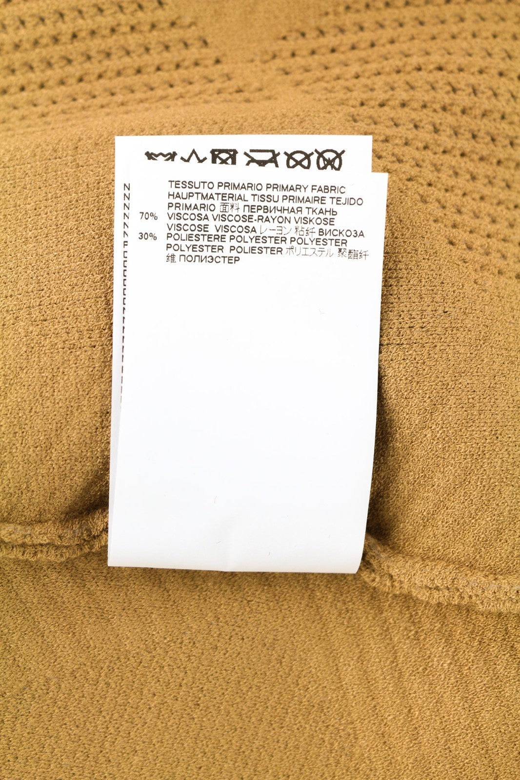 DSQUARED2 Women's XS Tan Brown Side Tie Sleeveless Maxi Bodycon Dress