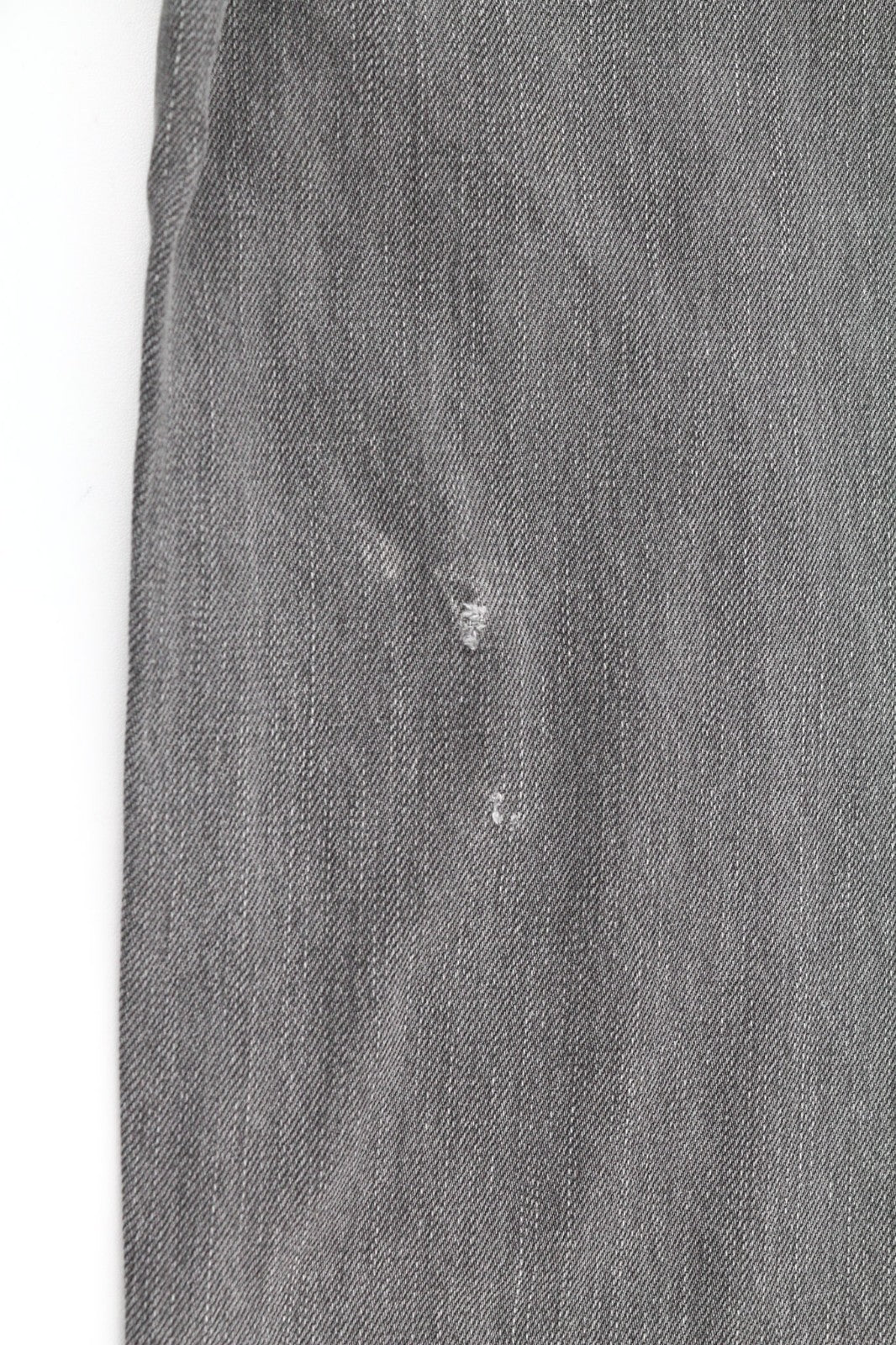 NUDIE JEANS Conny Org. Fog vyriškas pilkas organinės medvilnės polo džinsinis švarkas M dydžio 