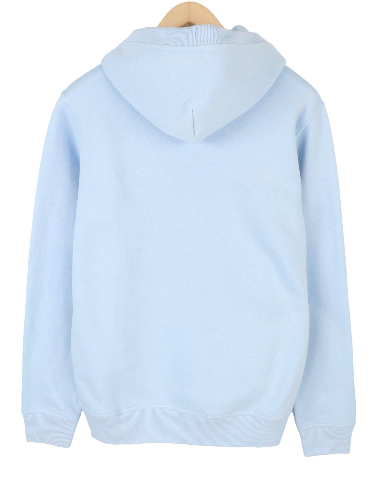 GANT Archive Shield vyriškas džemperis su gobtuvu M, mėlynas, siuvinėtas kengūros raštas, RRP179 