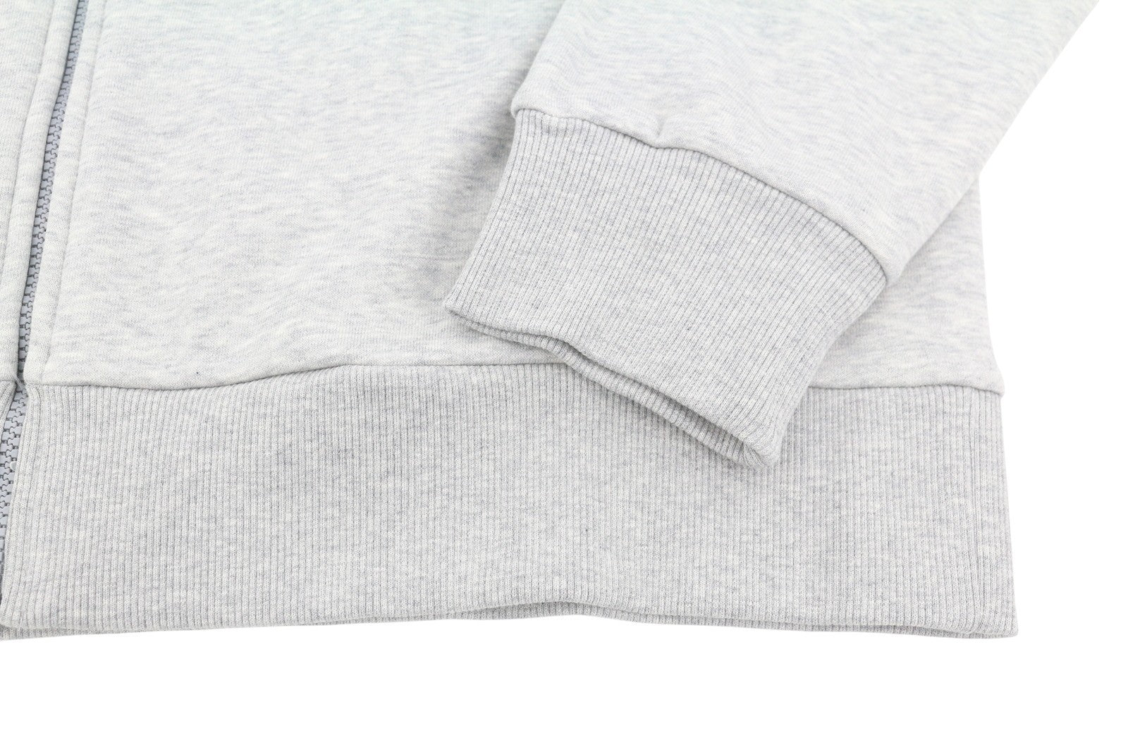 GANT Retro Logo Full Zip Men Hoodie 2XL Light Grey Melange Long Sleeve RRP149