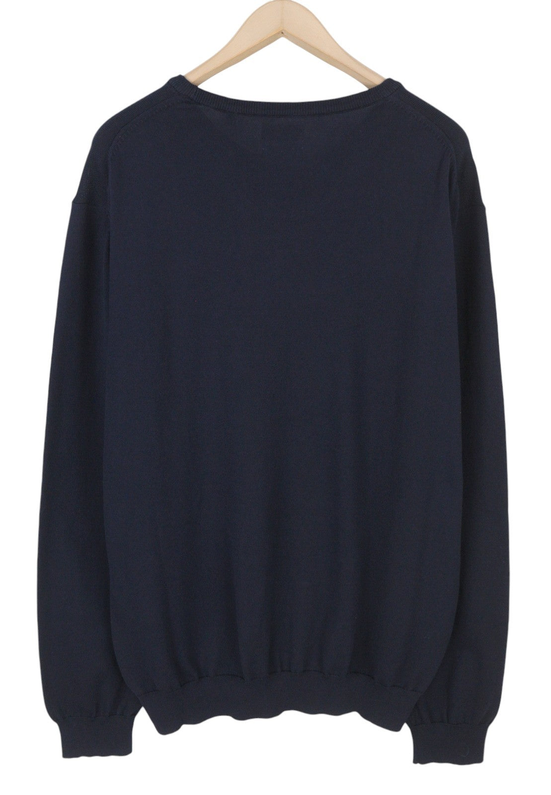 GANT tamprus medvilninis kontrastingas vyriškas megztinis su užtrauktuku, 3XL dydžio, mėlynos spalvos, megztinis 