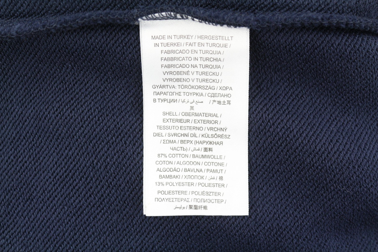 GANT N.H Full Zip Women Hoodie L Evening Blue Pockets Front Logo Drawstrings