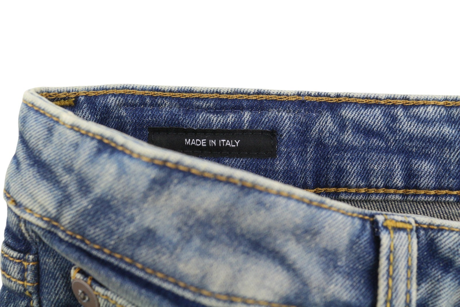 R13 Kick Fit moteriški džinsai 25 Kelly Stretch platėjančios trumpintos iki kulkšnių spalvos išblukintos mėlynos spalvos RRP699 