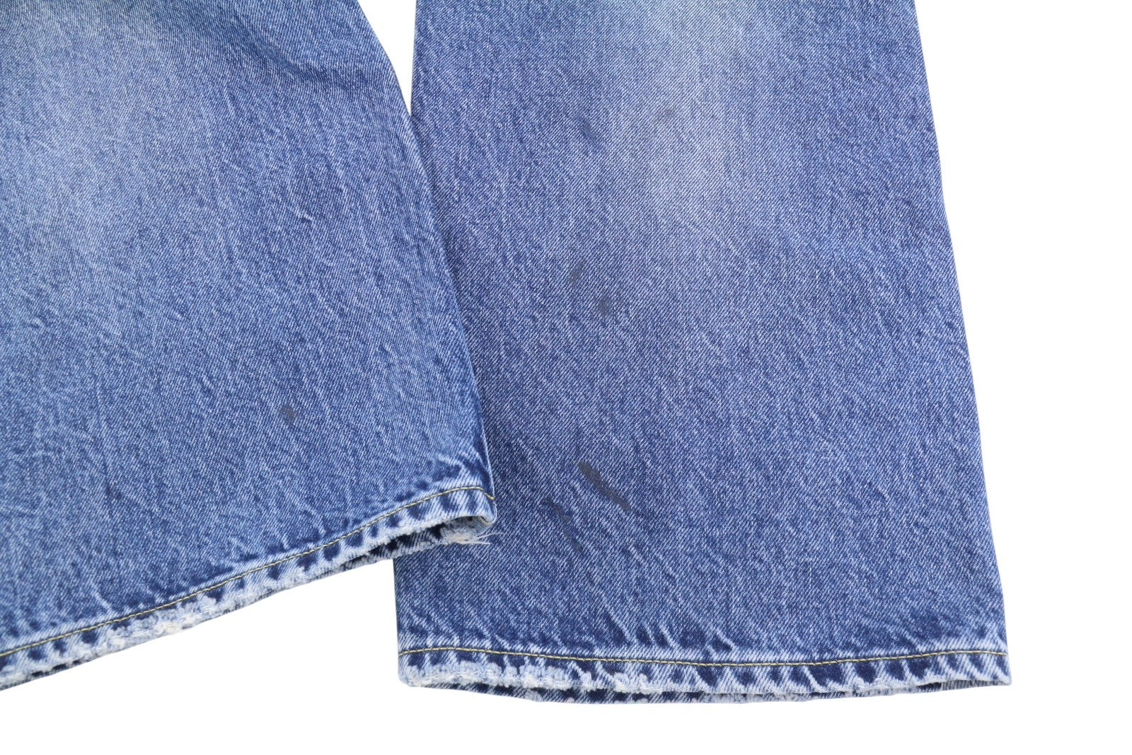 R13 Cuffed X-BF moteriški džinsai su rankogaliais 29 Jasper Straight Fit Ūsai Išblukęs Džinsas PF25 