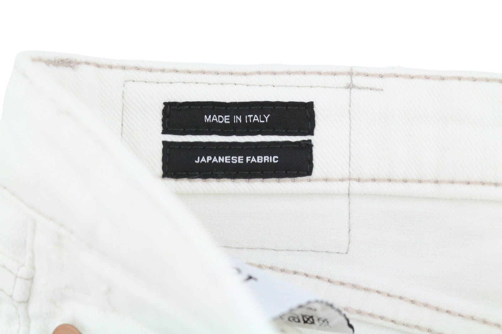 R13 Boy Straight Women Jeans 25 Bale White Cropped Ankle Zip Fly PS25 RRP499