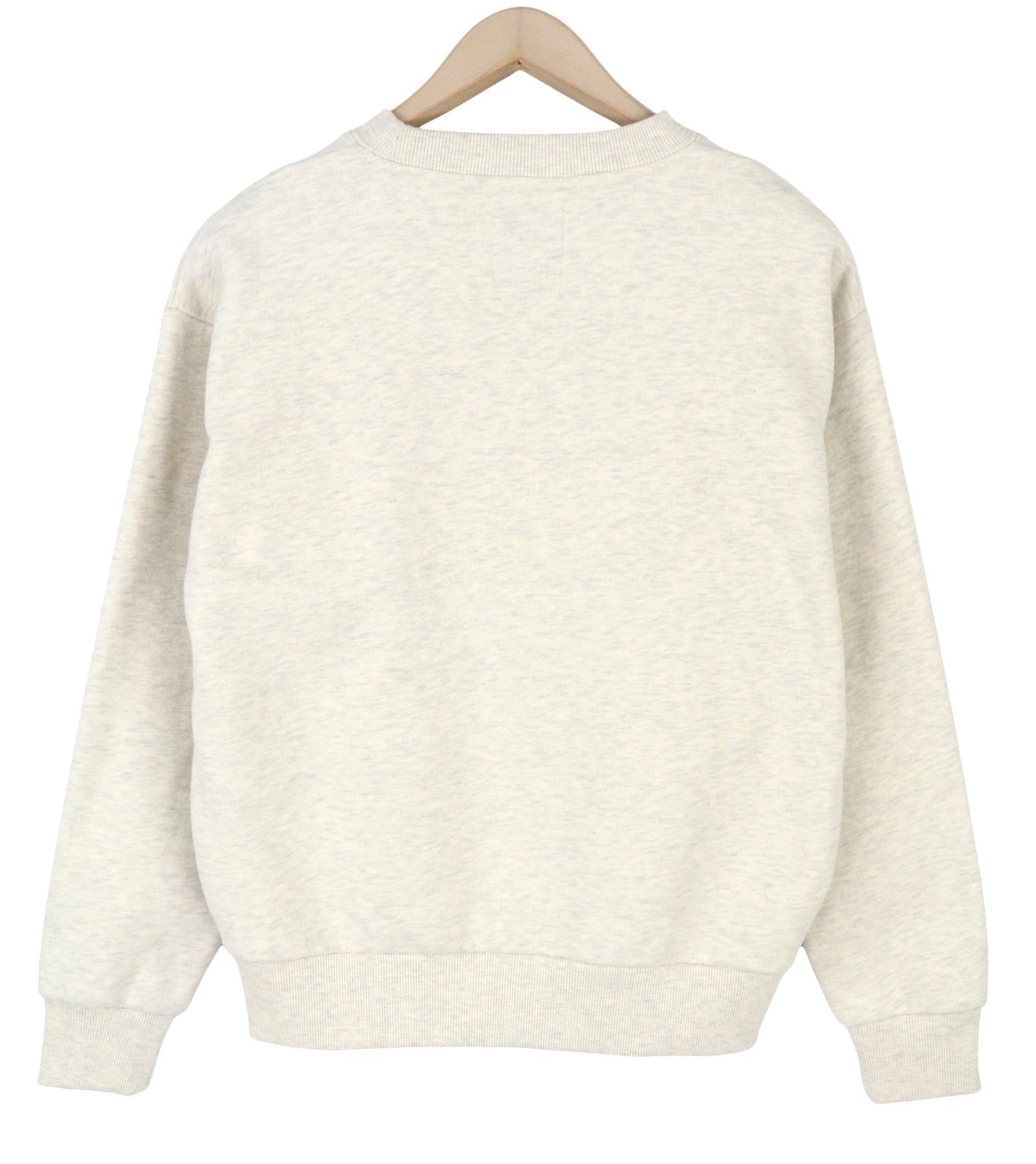 SUPERDRY Travel Postcard Graphic Crew Women Sweatshirt EU38 Cream Grey Pullover