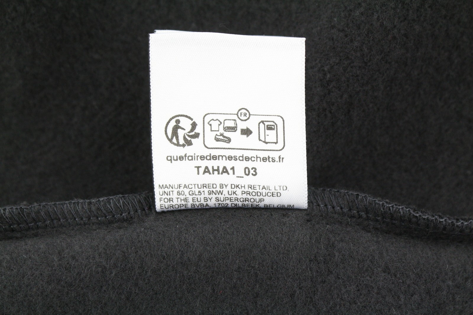 SUPERDRY Retro Hike Relaxed Women Hoodie EU38 Dark Grey Kangaroo Pocket Pullover